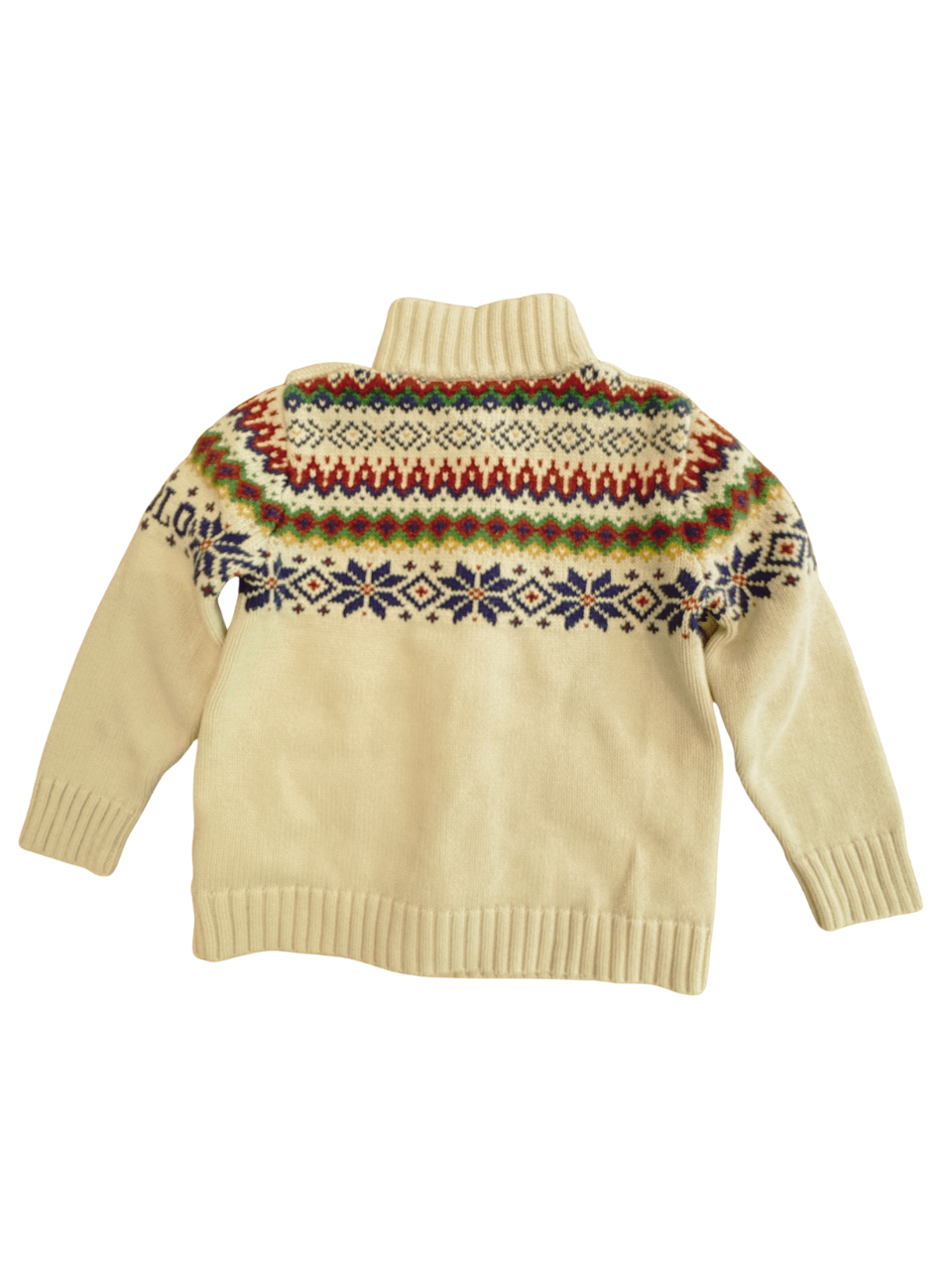 Cardigan Natur, Norwegermuster Gr.5 | Polo Ralph Lauren
