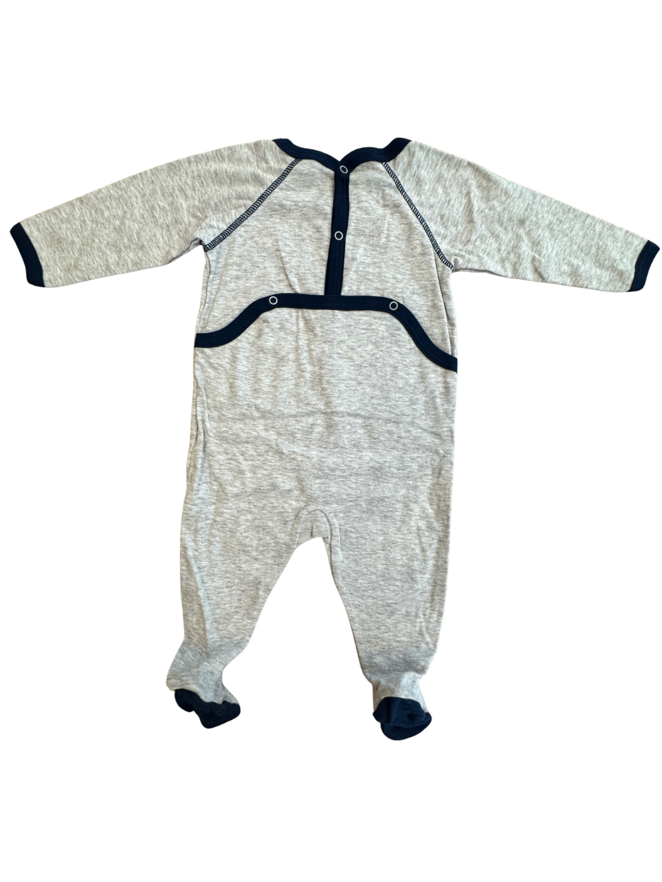 Strampler Grau Gr.62 | Petit Bateau