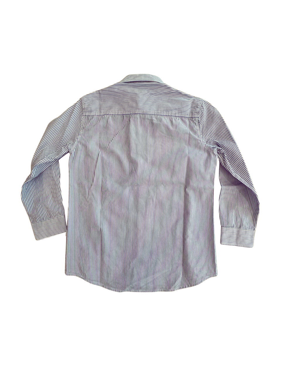 Hemden Weiß mit blauen Streifen Gr.10 | Unbekannt