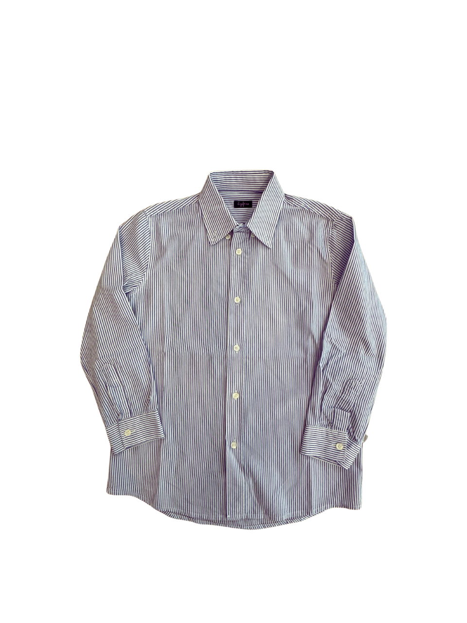 Hemden Weiß mit blauen Streifen Gr.10 | Unbekannt