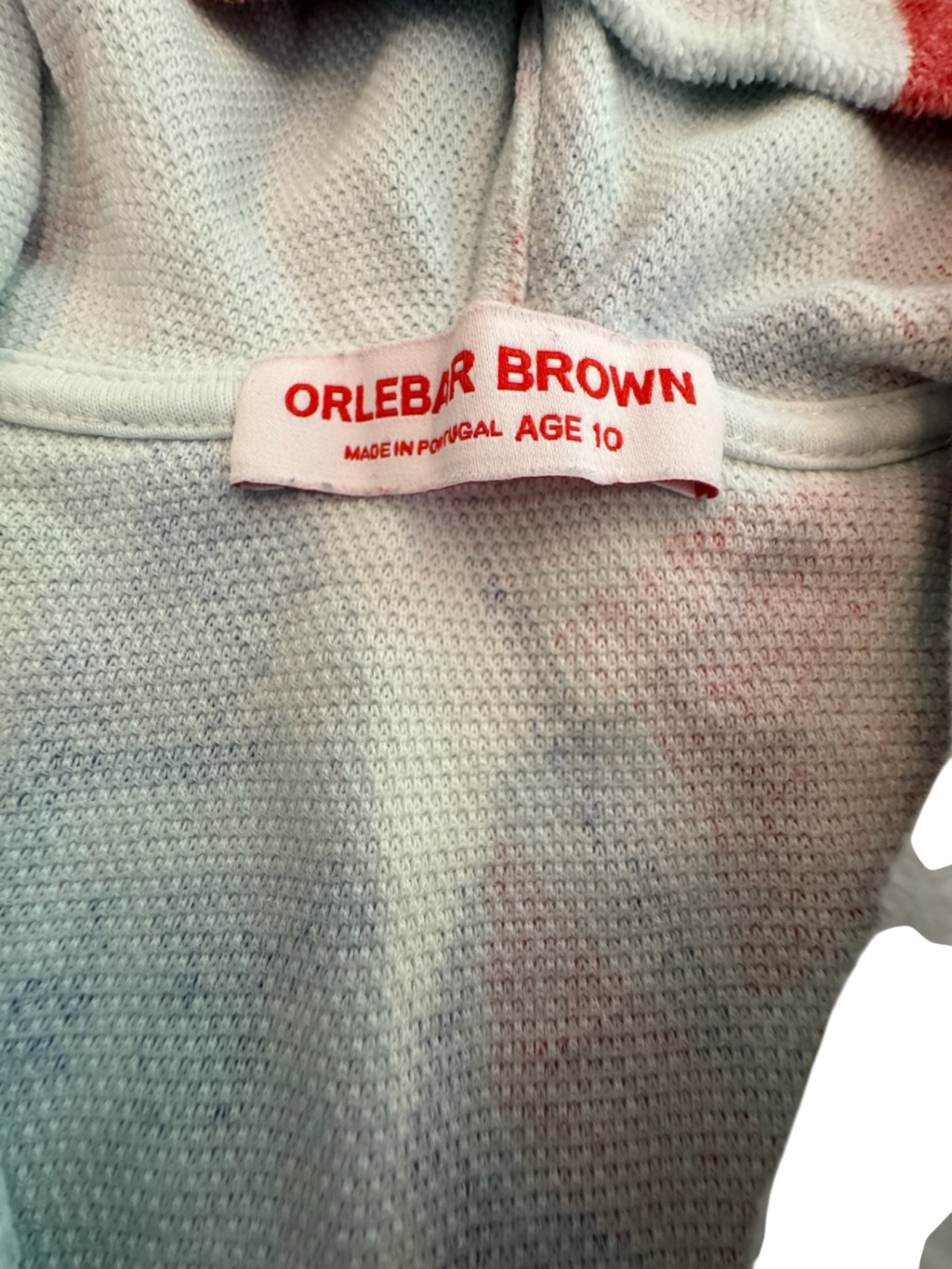 Beach-Shirt aus Frottee - langarm mit Kaputze Gr.10 | ORLEBAR BROWN