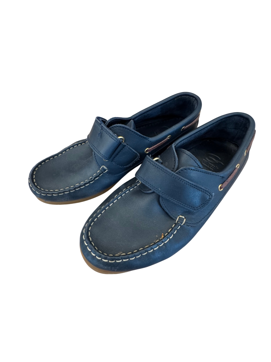 Mokassins / Bootsschuhe / Slipper blau Gr.37 | Gallucci