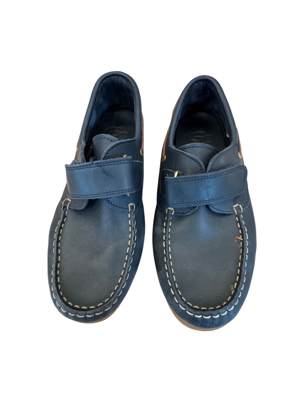 Mokassins / Bootsschuhe / Slipper blau Gr.37 | Gallucci