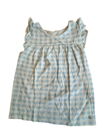 Kleid Blau und Weiß Gr.80/86 | Petit Bateau