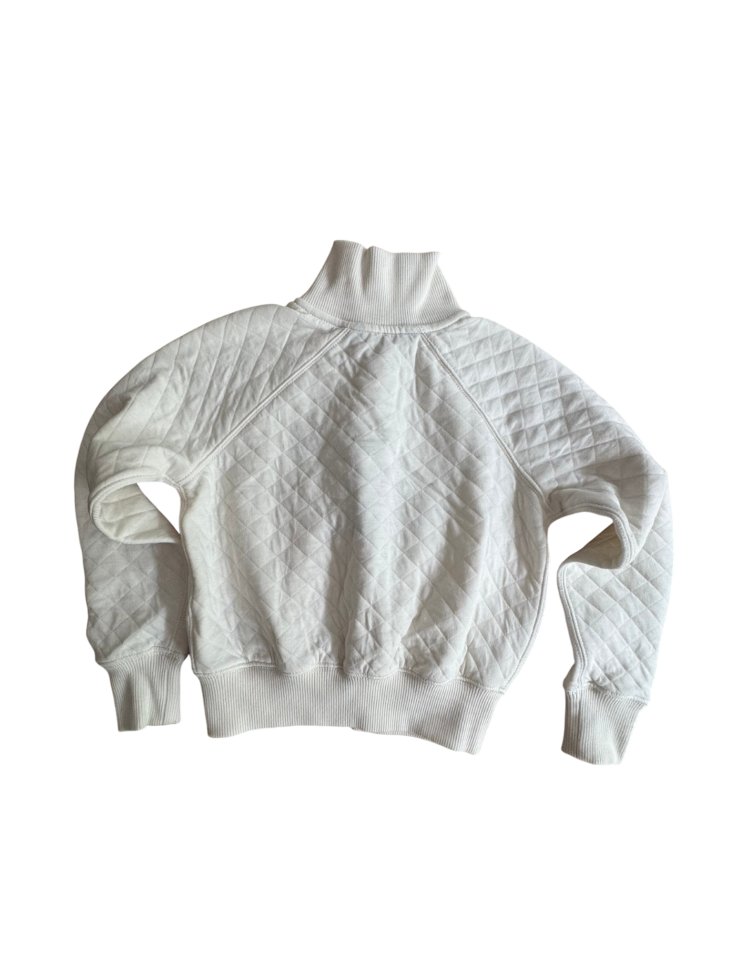 Jersey-Jacke Weiß gesteppt Gr.122 | Ralph Lauren