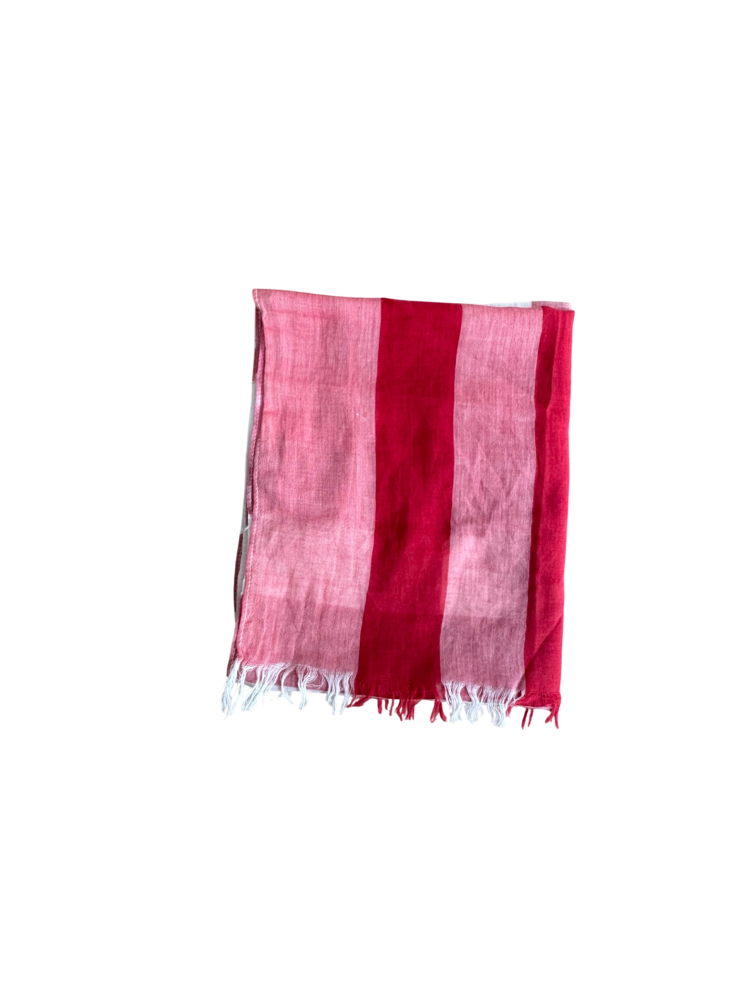 Schal Rot-Weiß kariert | Burberry