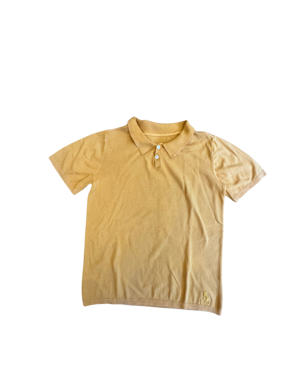 Shirt gelb mit Polokragen Gr.10 | Bonpoint