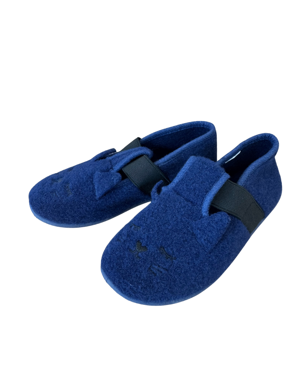 Hausschuhe Wollwalk Blau Gr.28 | Walk X
