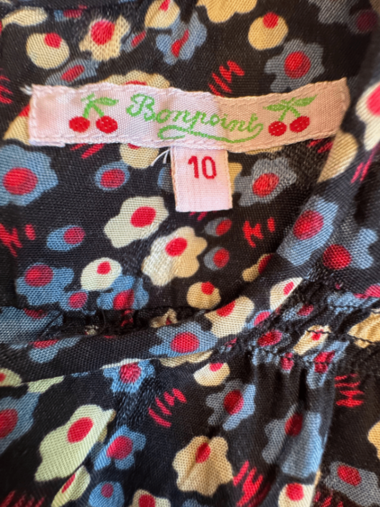 Kleid mit Blumenmuster Gr.140 | Bonpoint