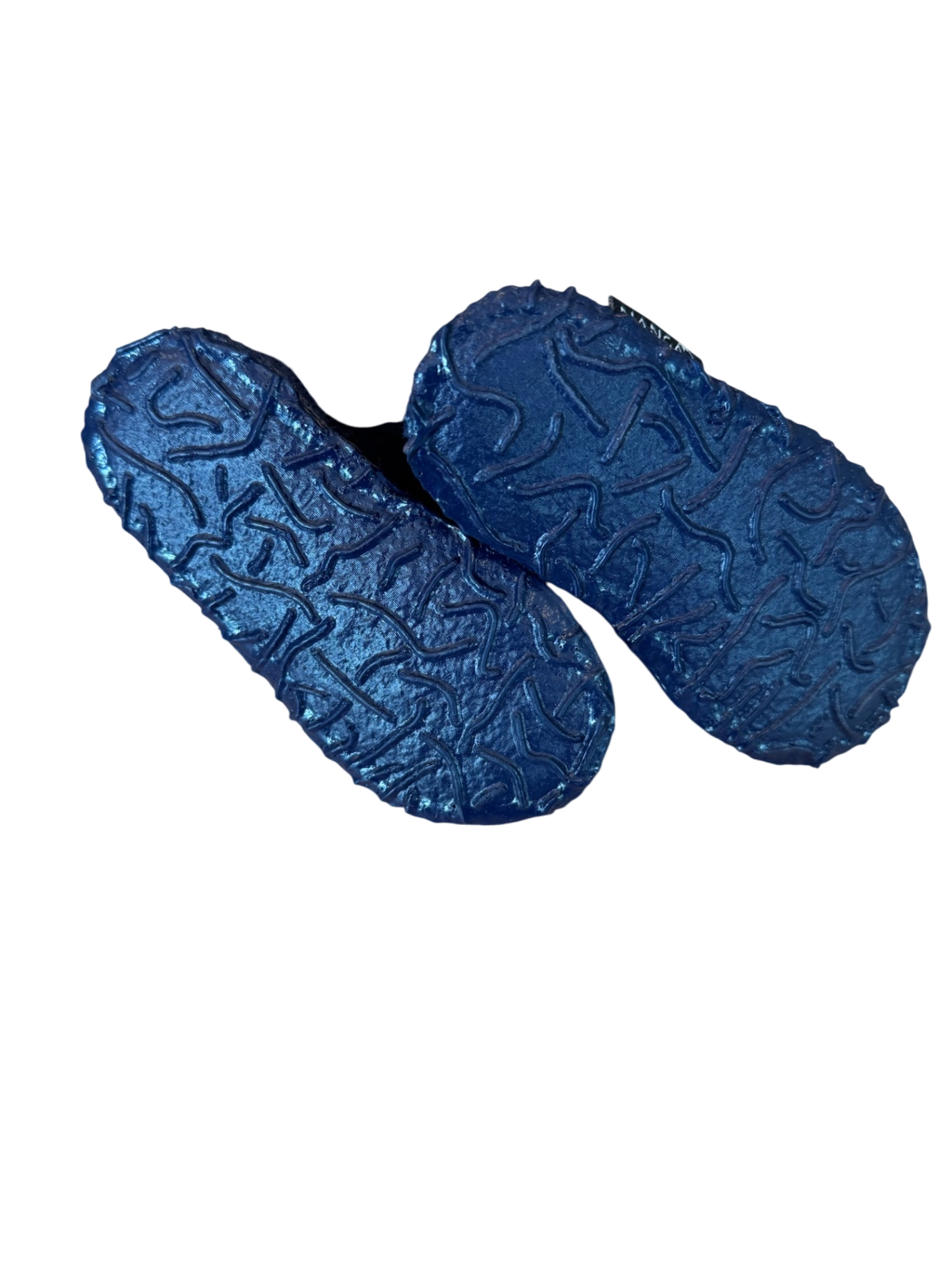 Hausschuhe Babyschuhe „Stern“ dunkelblau Gr.20 | Nanga