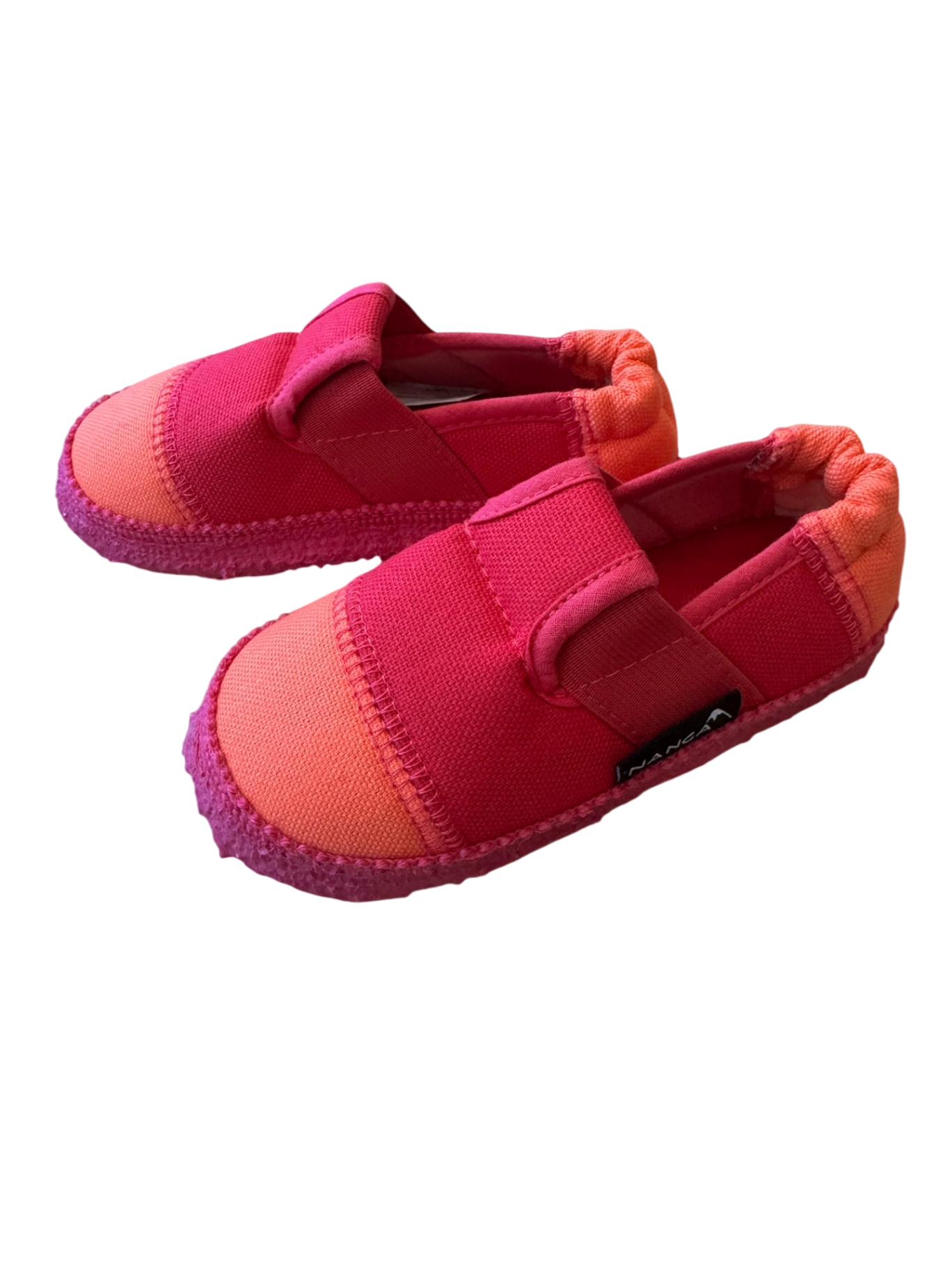 Hausschuhe Babyschuhe"Klette" pink Gr.20 | Nanga