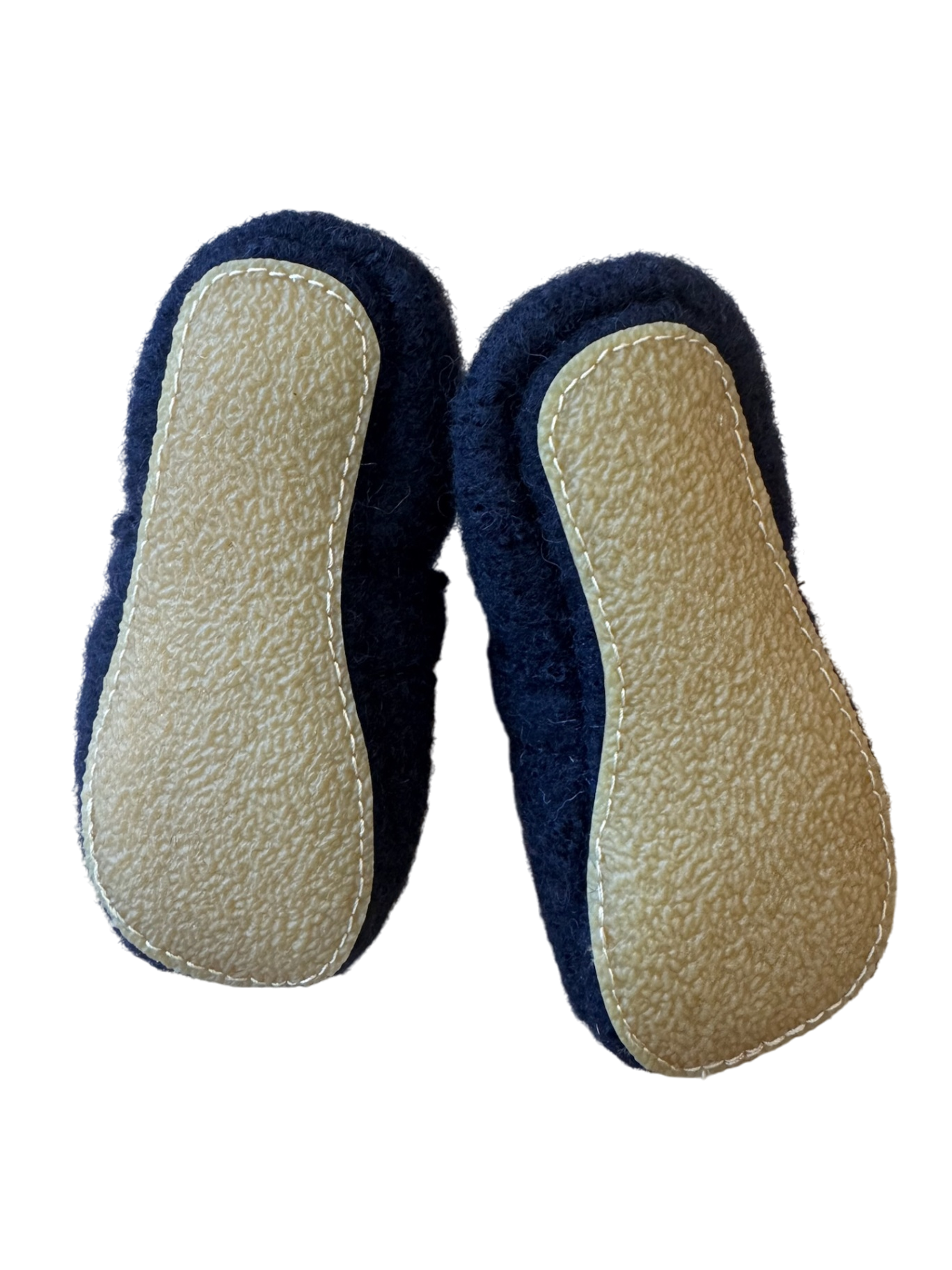 Hausschuhe Babyschuhe "Sternchen" blau Gr.18 | Nanga