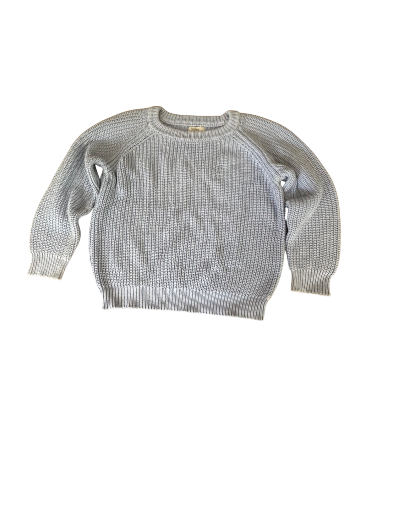 Pullover Grobstrick hellblau Gr.10 /134 | Buho