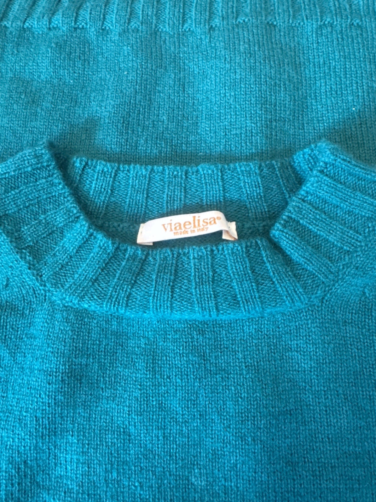 Pullover Petrol Gr.ca. 146 | Viaelisa