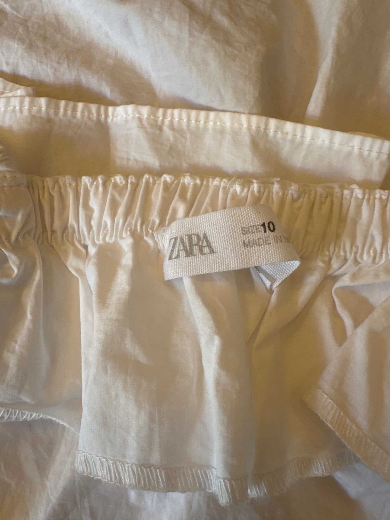 Top Weiß Gr.10 | ZARA