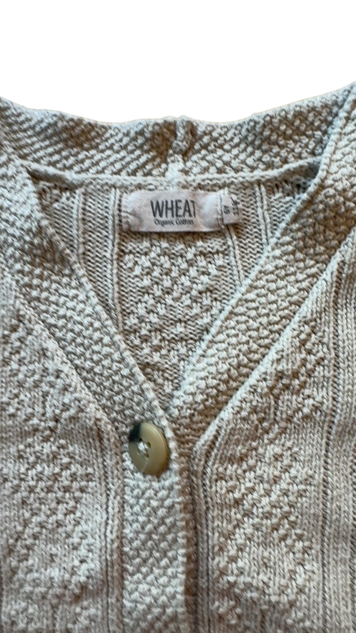 Cardigan Beige Gr.116 | WHEAT