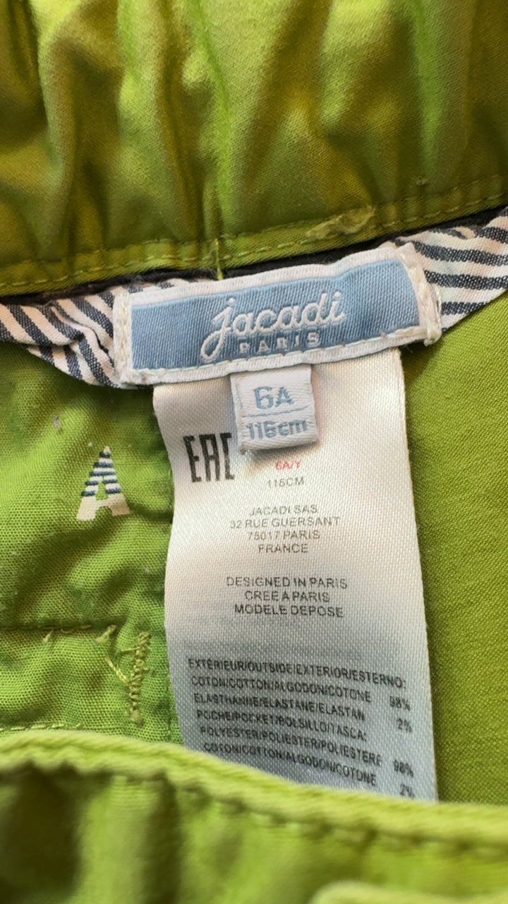 Chino Grün Gr. 116 | Jacadi