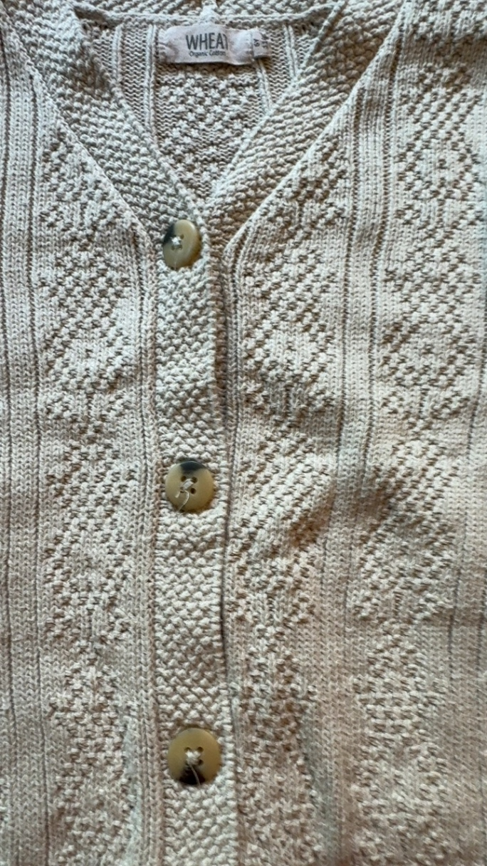 Cardigan Beige Gr.116 | WHEAT