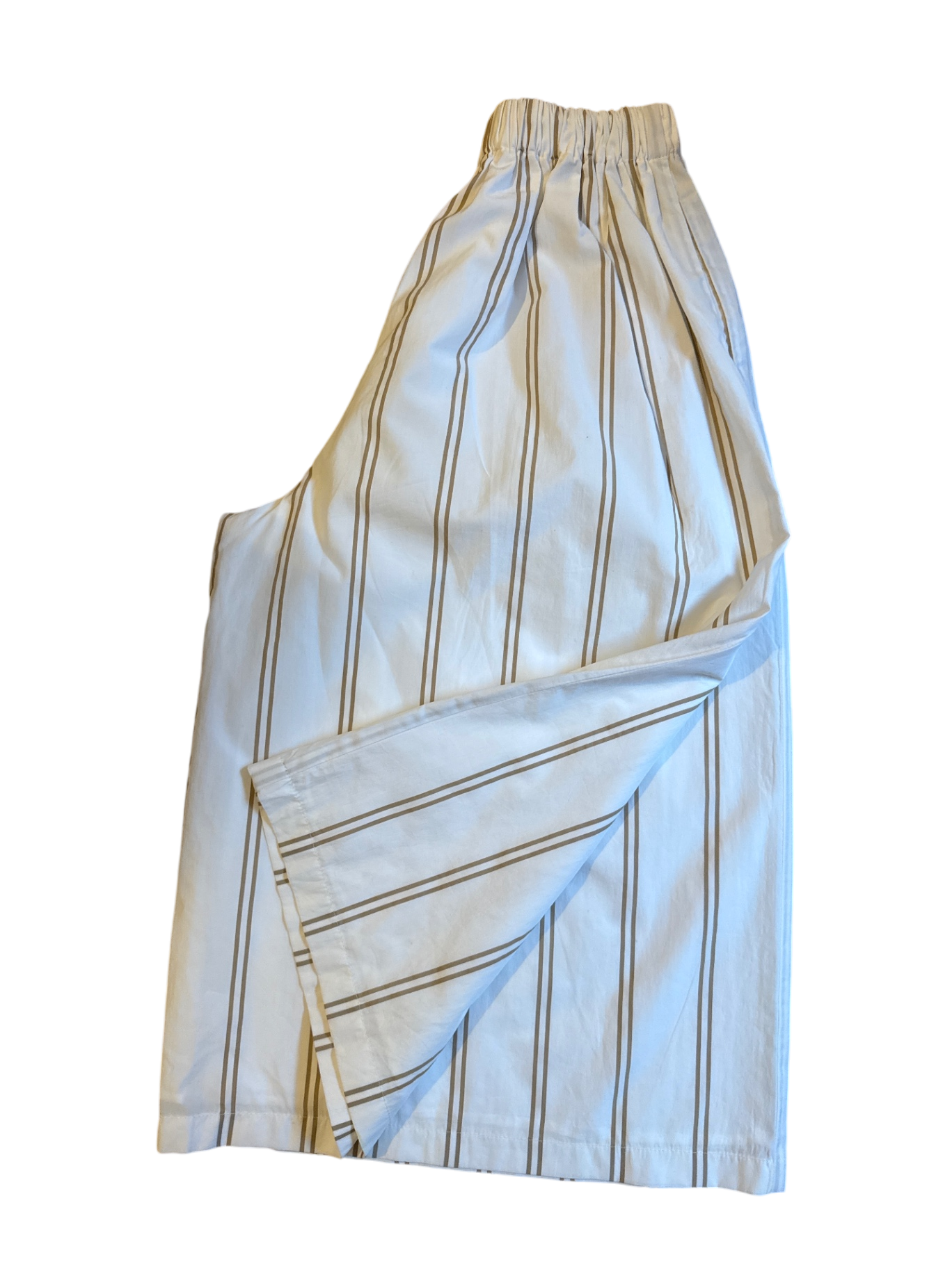 Culotte in Beige mit braunen Streifen Gr.10 | Brunello Cuccinelli