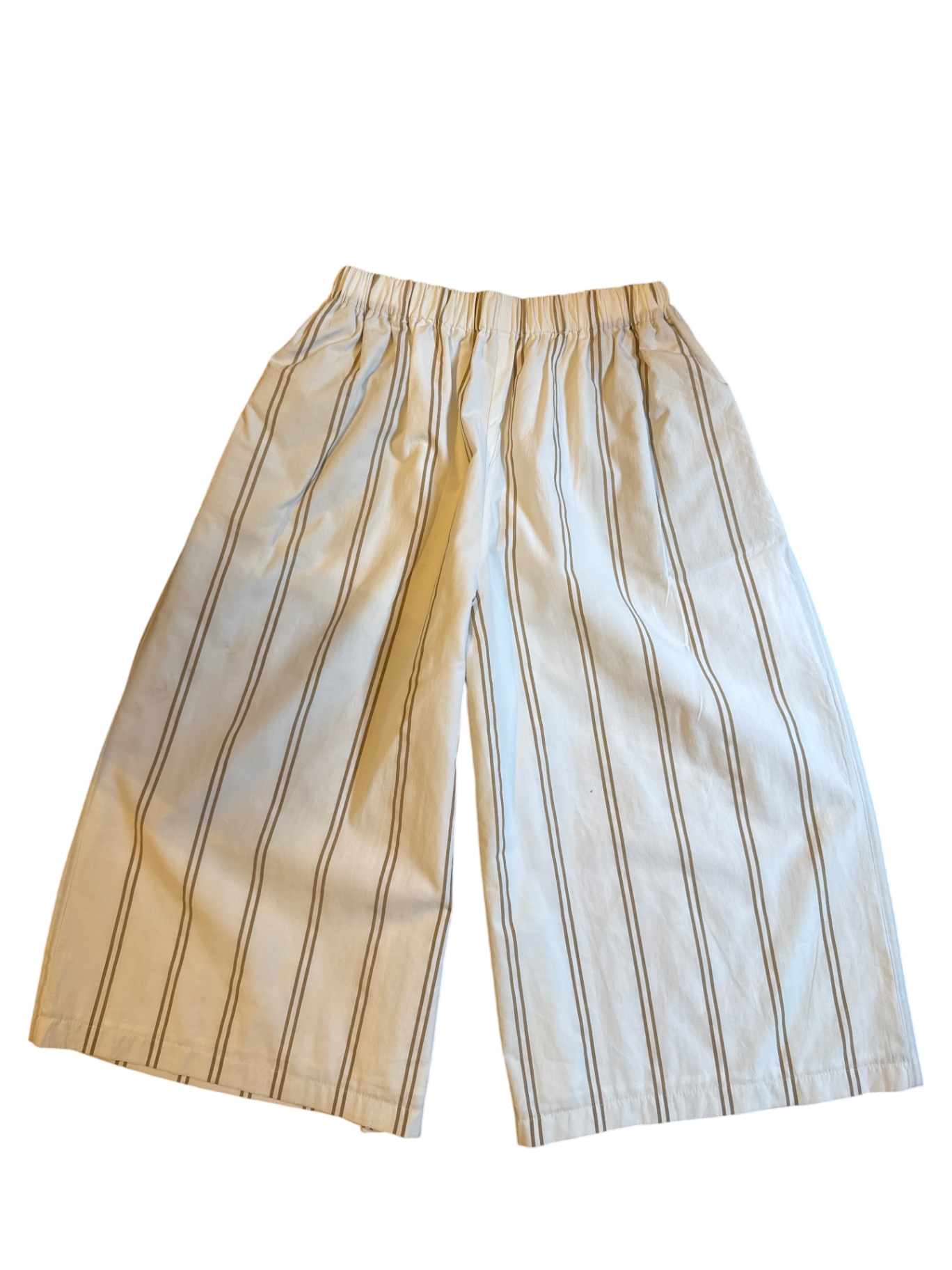 Culotte in Beige mit braunen Streifen Gr.10 | Brunello Cuccinelli
