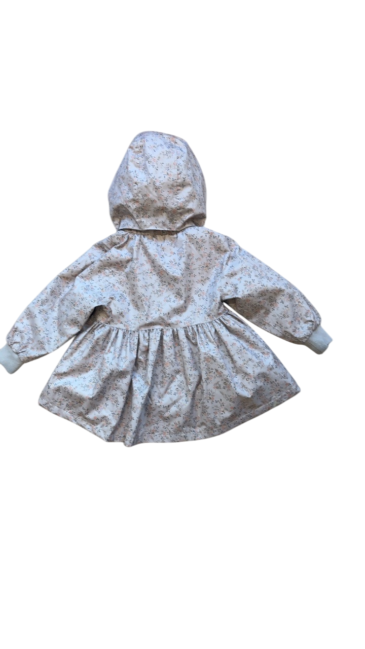 Regenjacken rosè mit Blumenmuster Gr.92/98 | Marmar Copenhagen