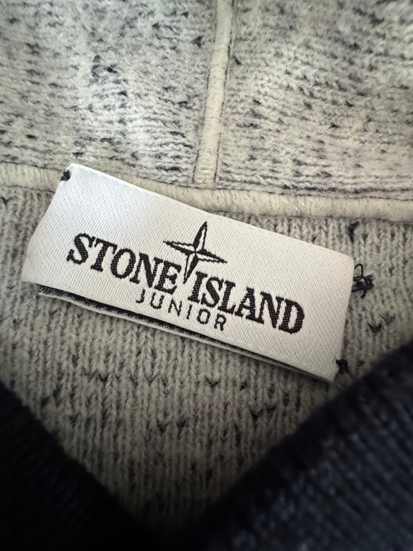Hoodie Grau Gr.12 | Stone Island