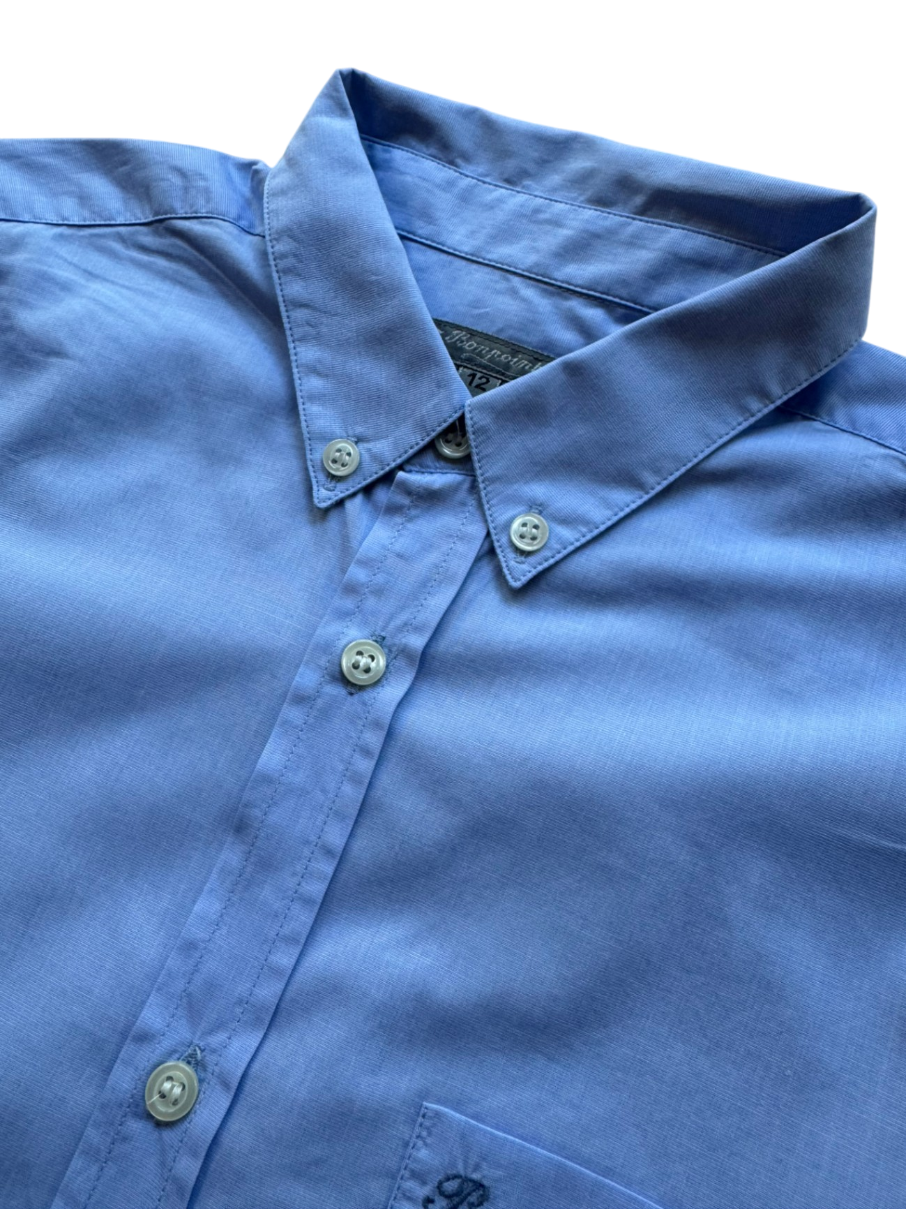 Hemd langarm hellblau Gr.10 | Bonpoint