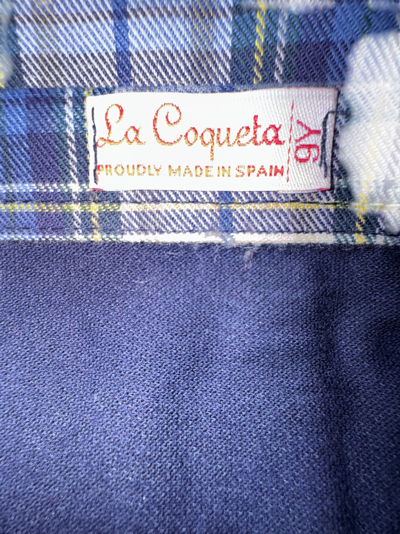 Langarmshirt Blau Gr.134 | La Coqueta