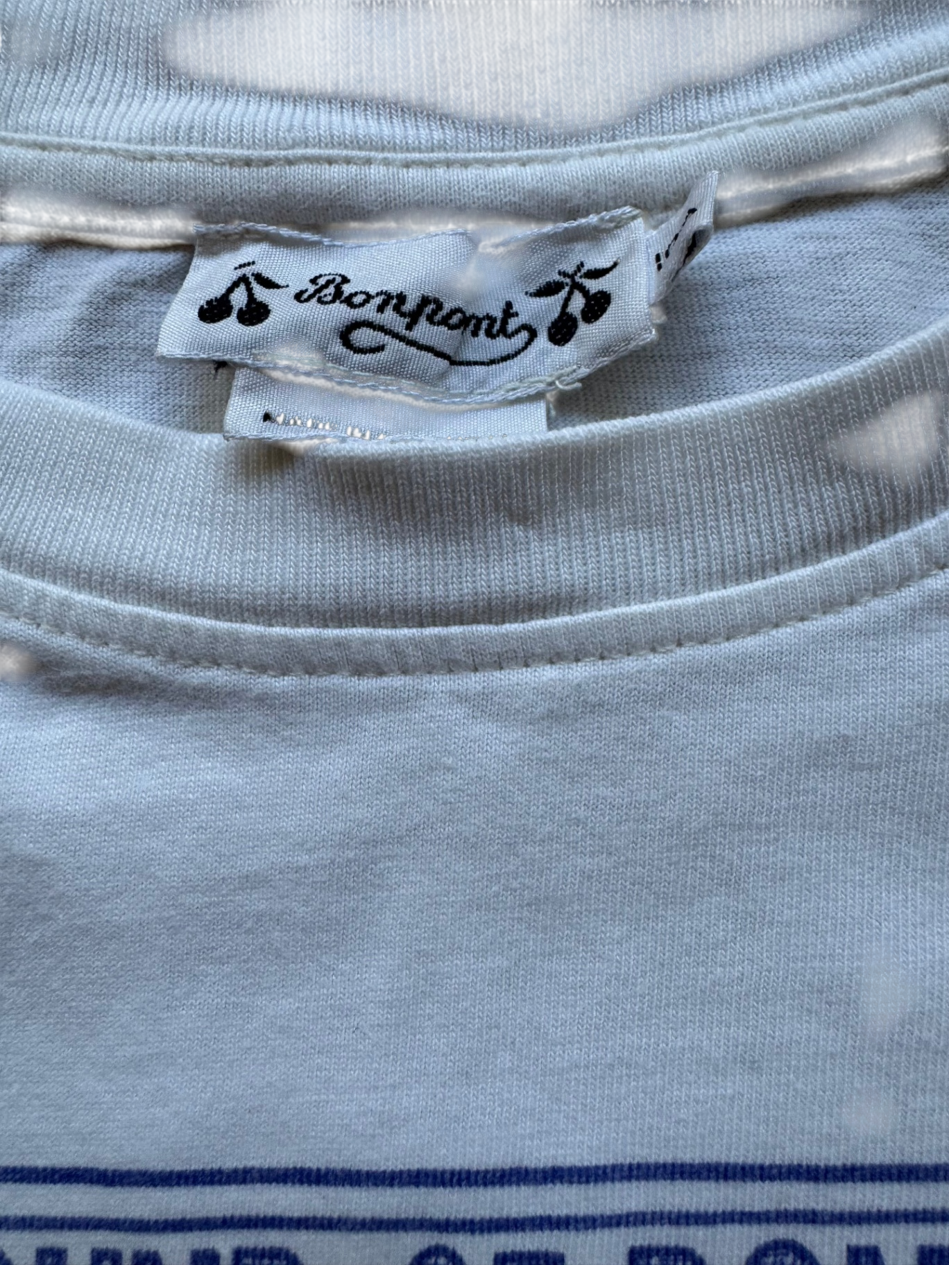 T-Shirt "The Sound of Bonpoint" Weiß Gr.10 | Bonpoint