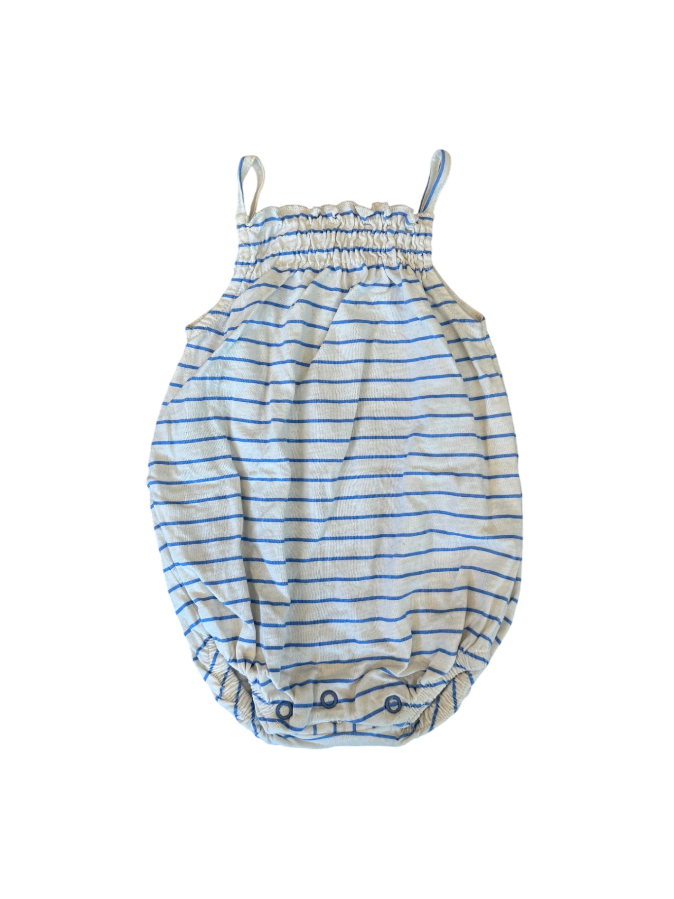 Body Beige mit blauen Streifen Gr.62 | Zara