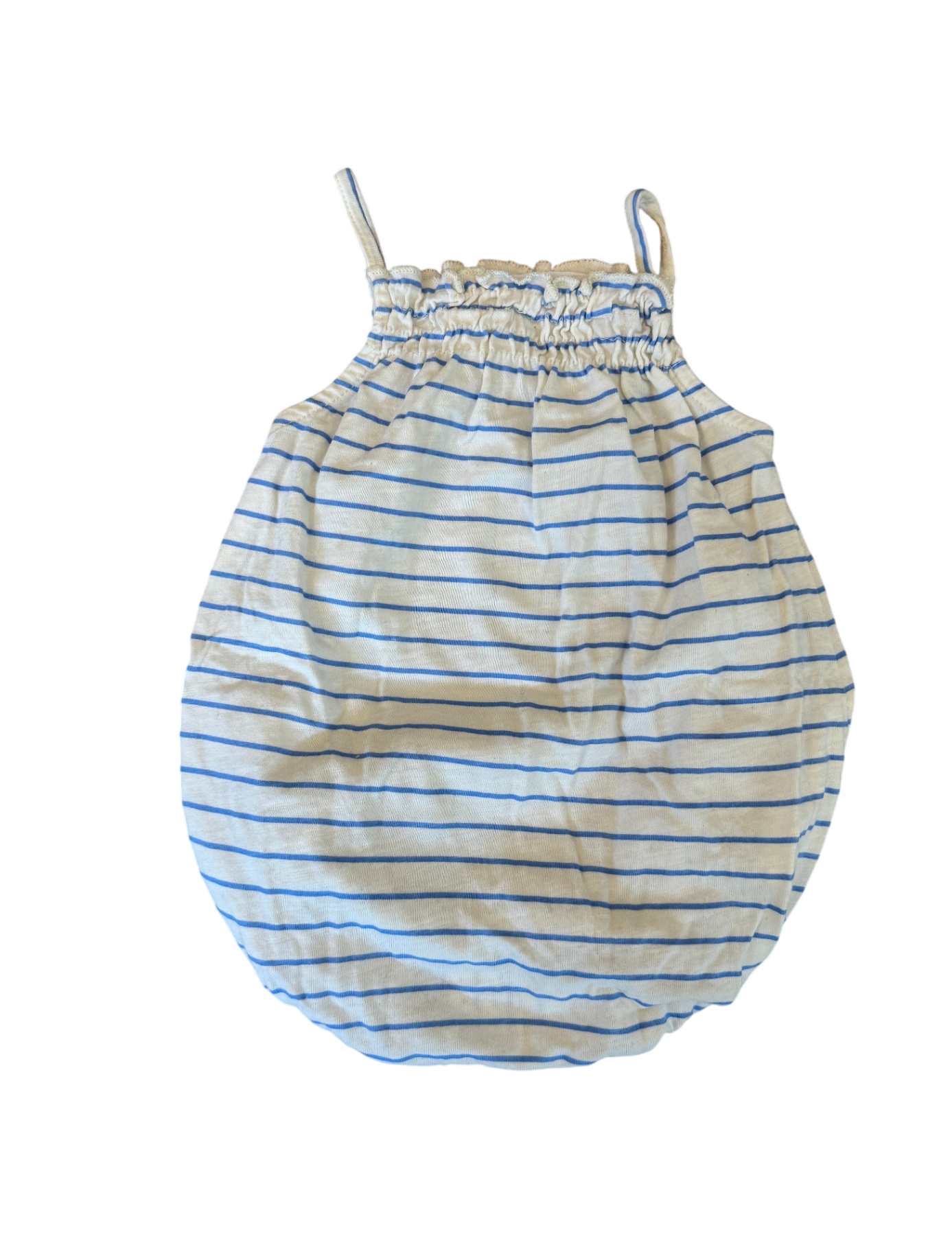 Body Beige mit blauen Streifen Gr.62 | Zara