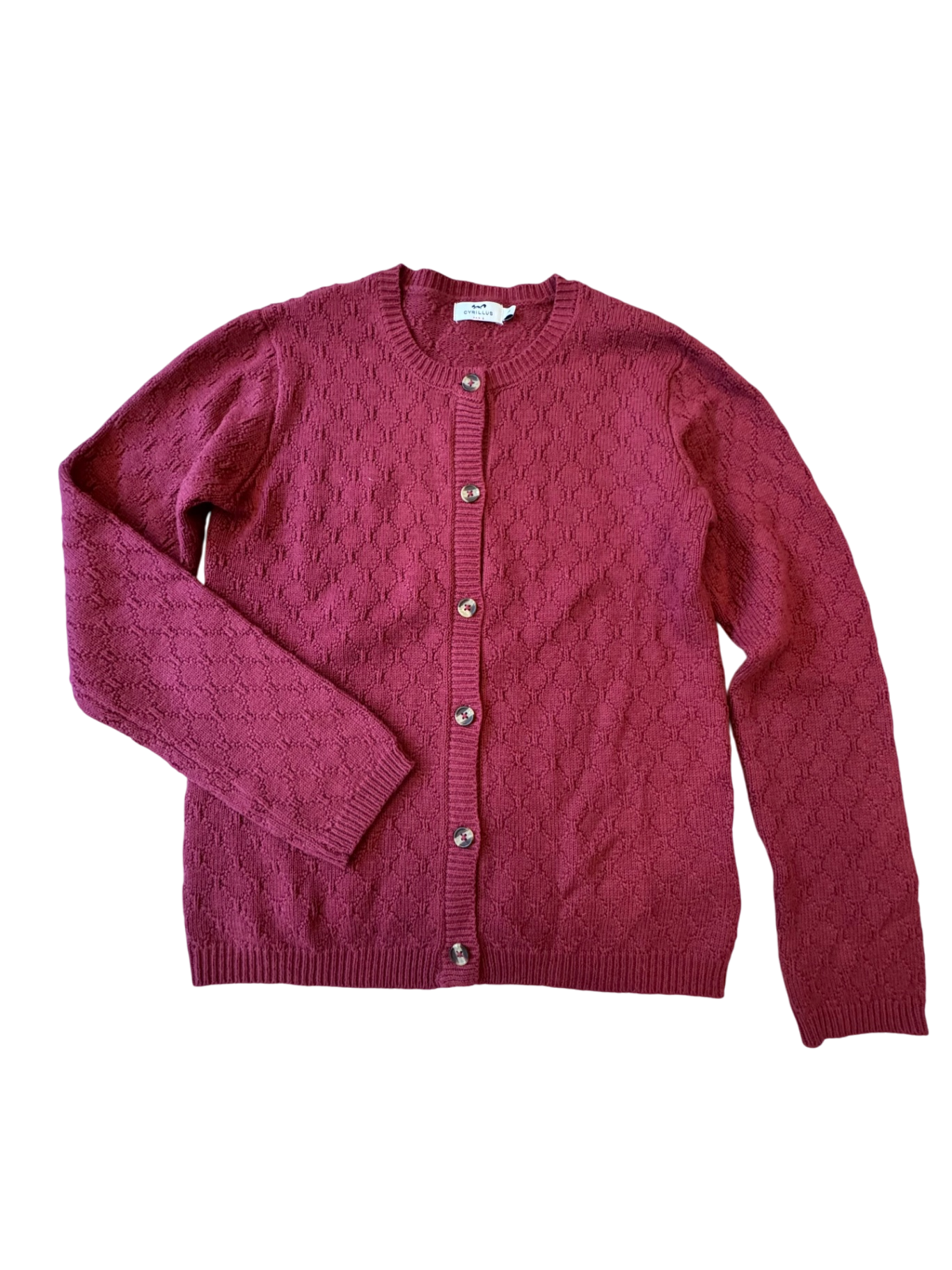 Cardigan burgunderrot Gr.14 | Cyrillus