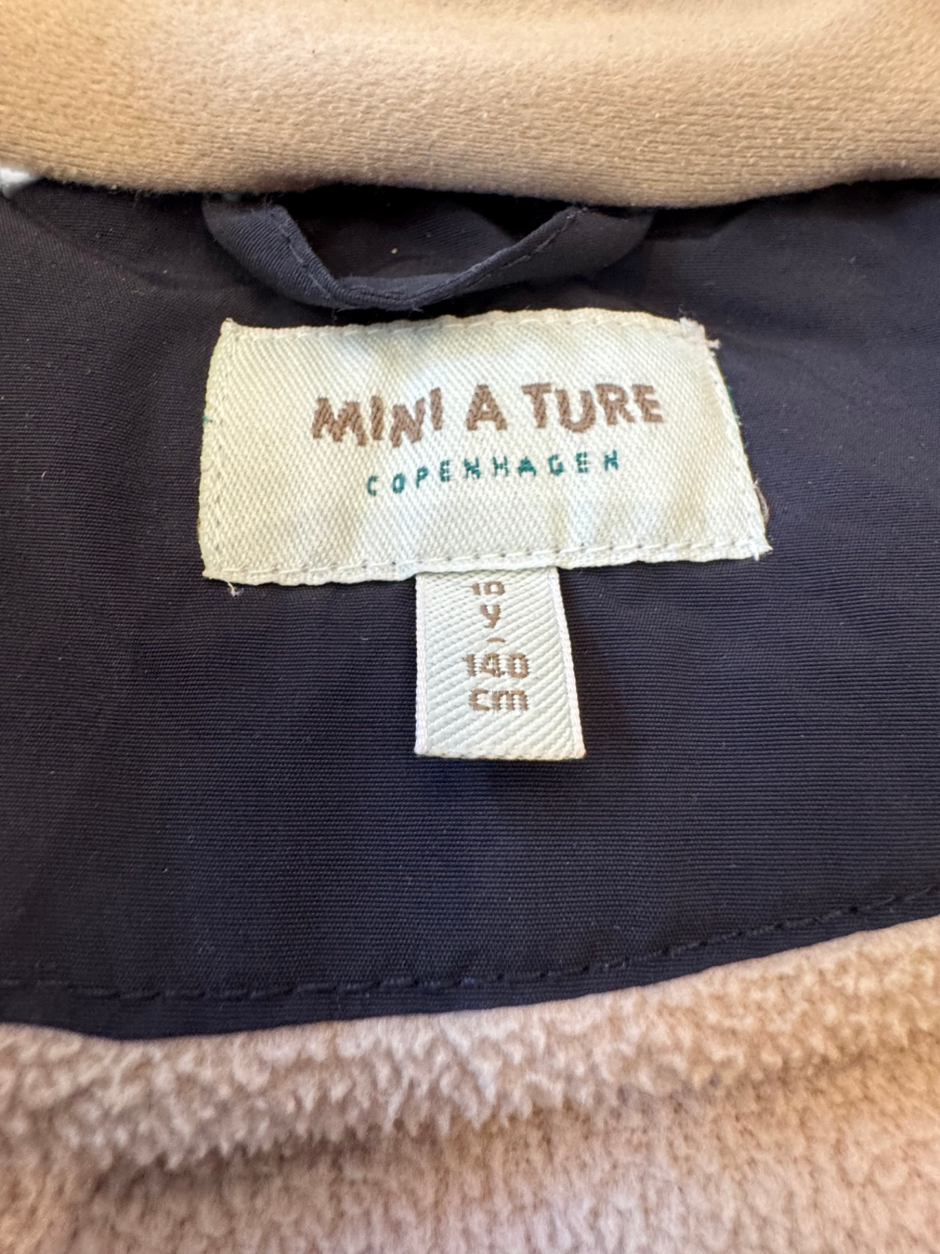 "Wille" Winterjacke dunkelblau Gr.10 | MiniATure