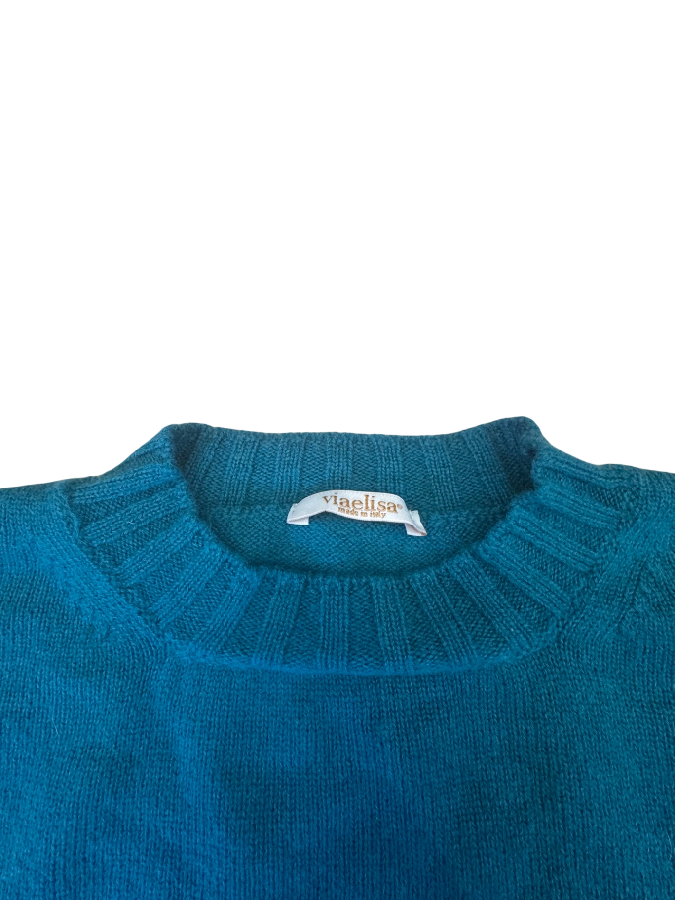 Pullover Türkisblau Gr.10 | Viaelisa