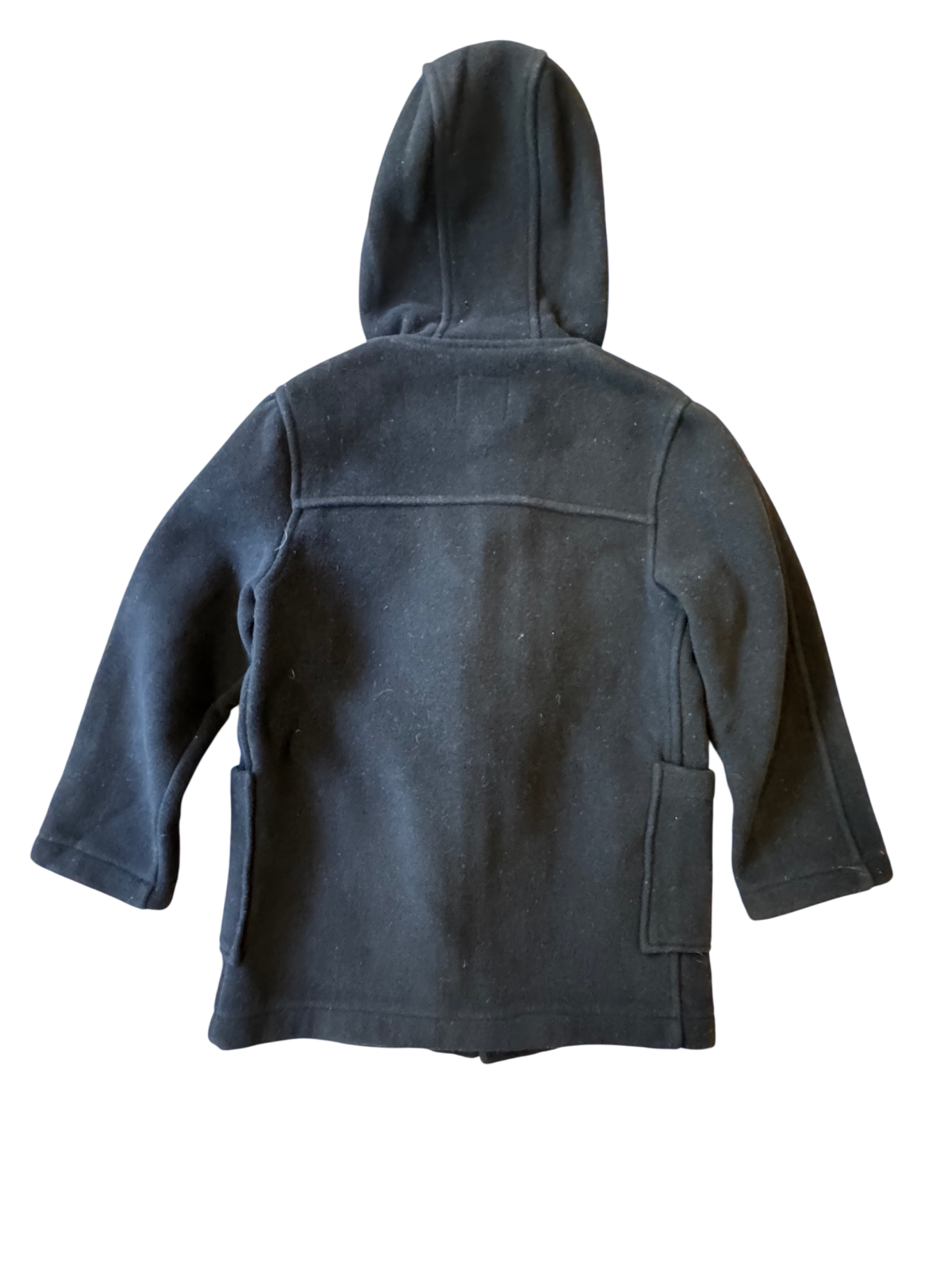 Dufflecoat 100% Wolle Dunkelblau Gr.98 | Dal Lago