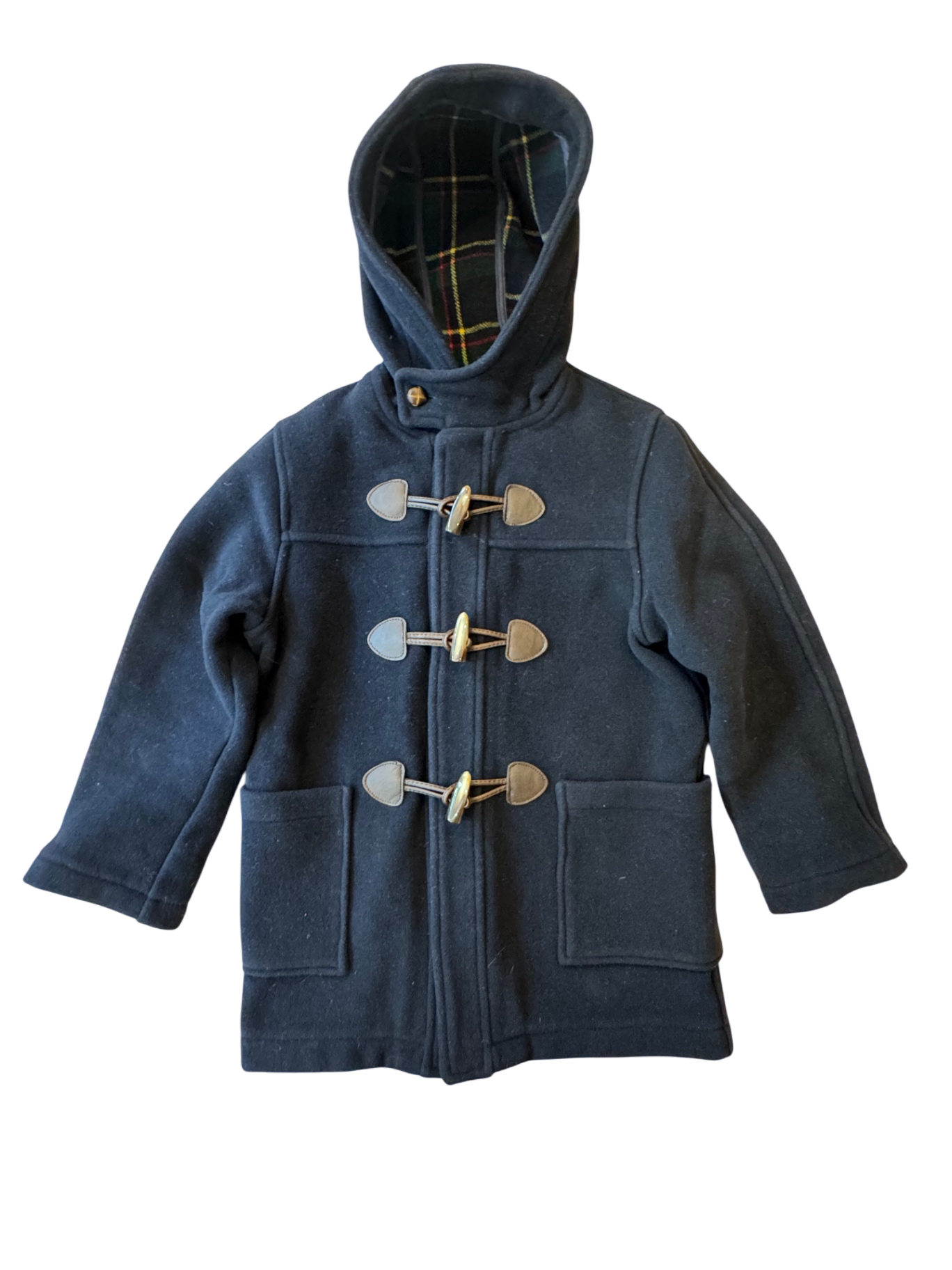 Dufflecoat 100% Wolle Dunkelblau Gr.98 | Dal Lago