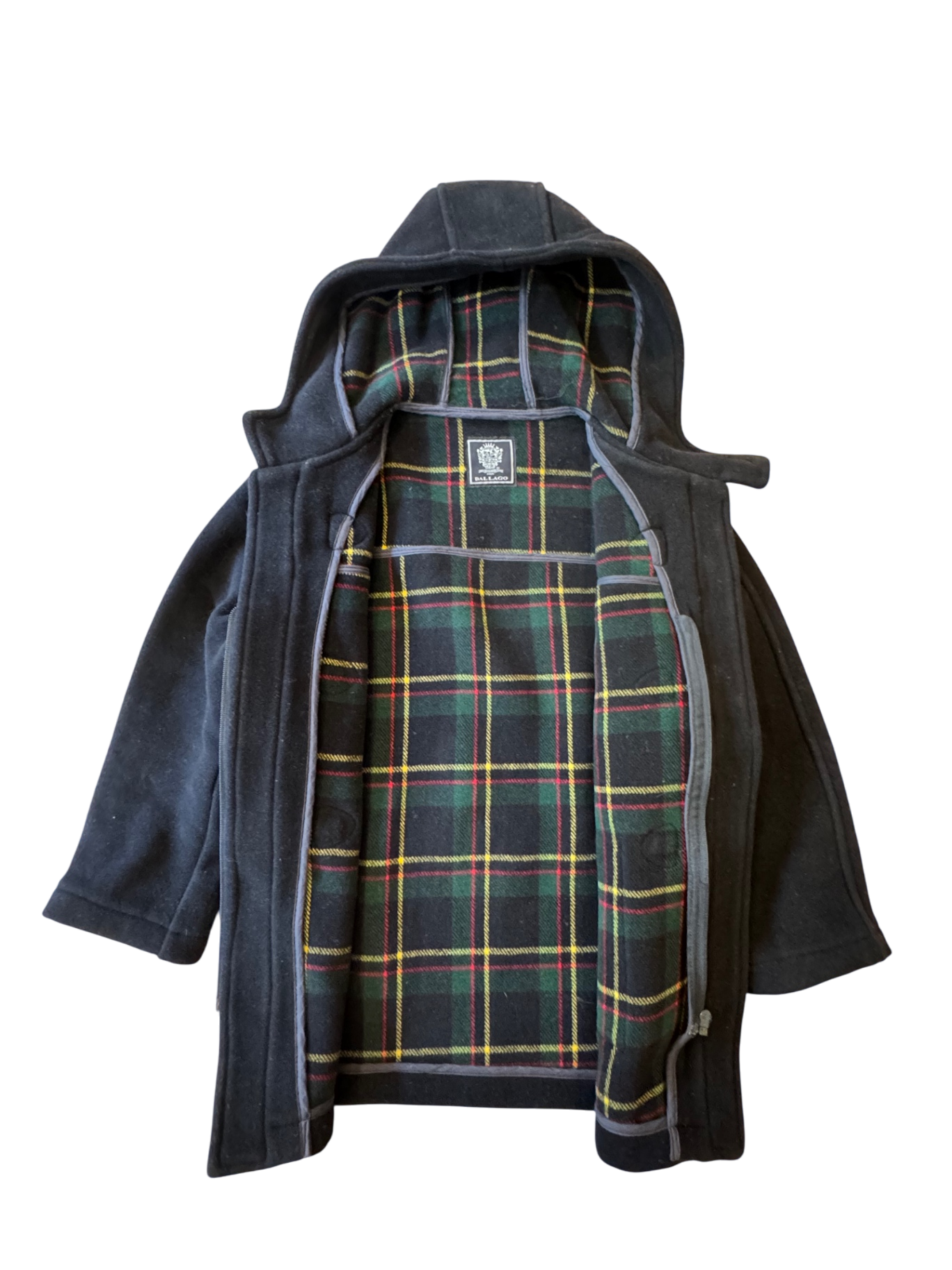 Dufflecoat 100% Wolle Dunkelblau Gr.98 | Dal Lago