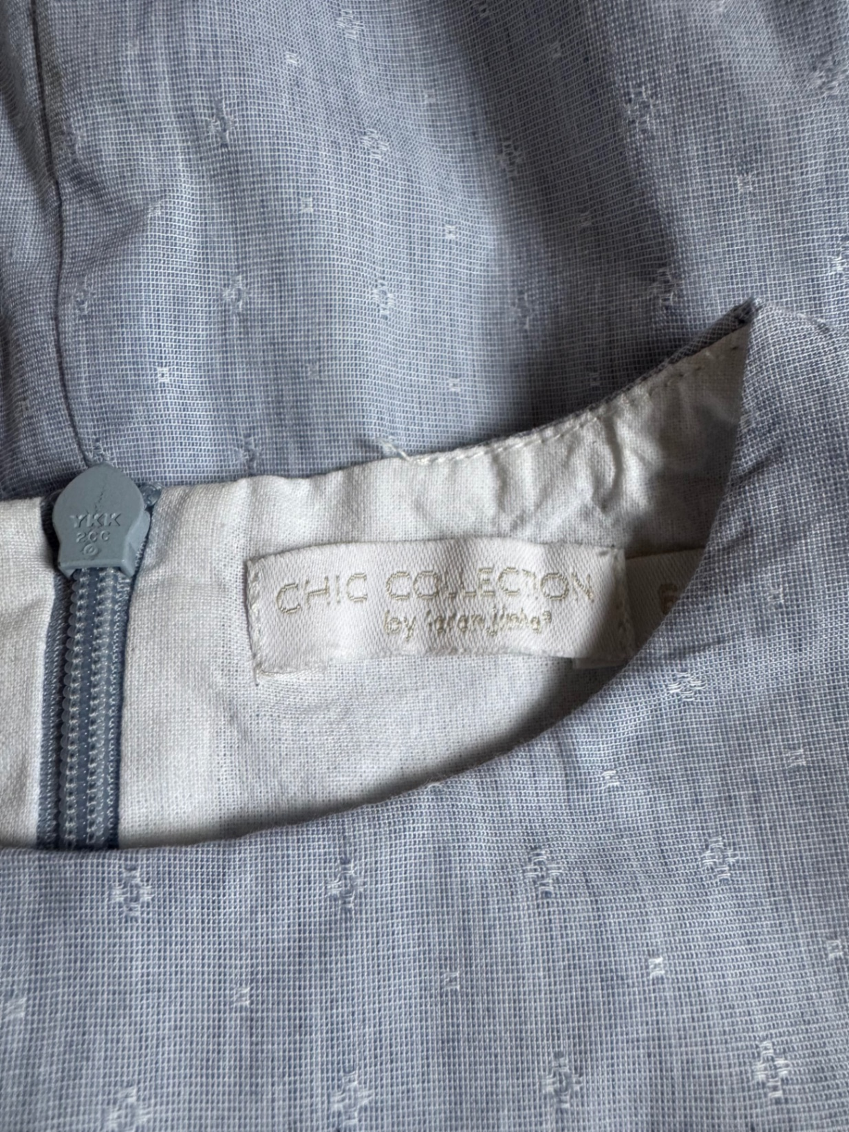 Kleid hellblau Gr.122 | Chic Collection