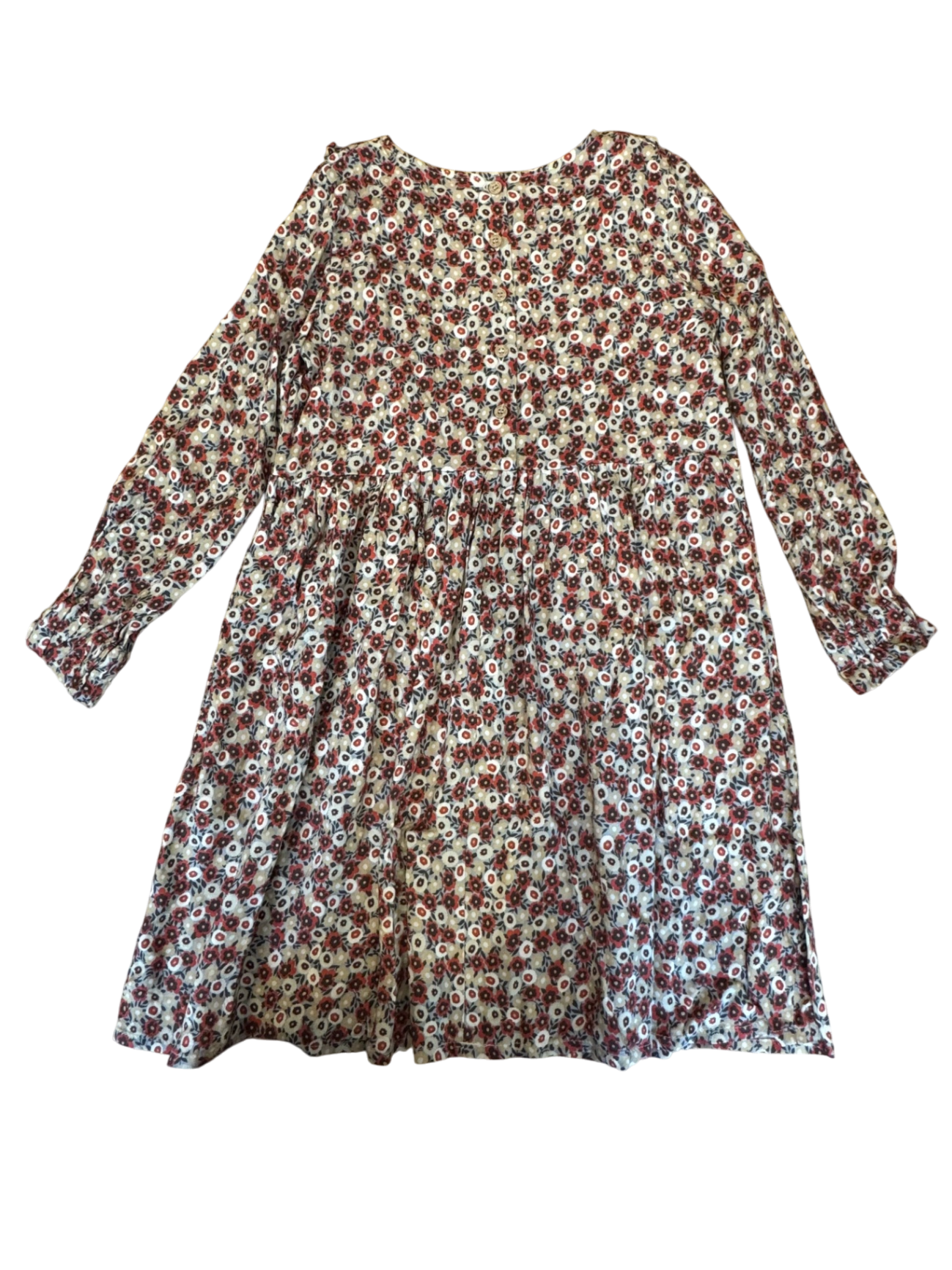 Kleid Midi florales Muster Gr.128 |