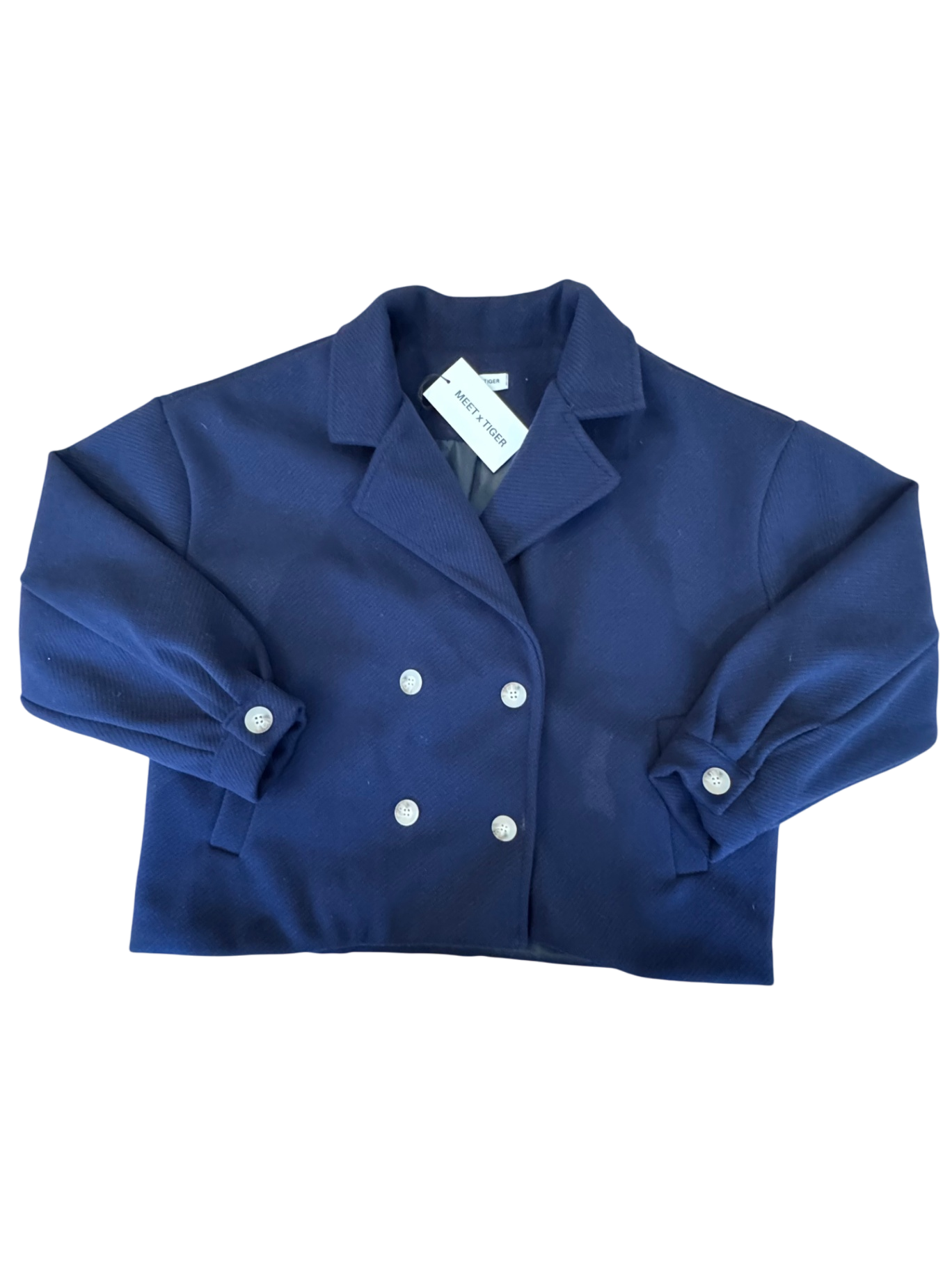Caban Jacke Dunkelblau Gr.164 | Meet & Tiger
