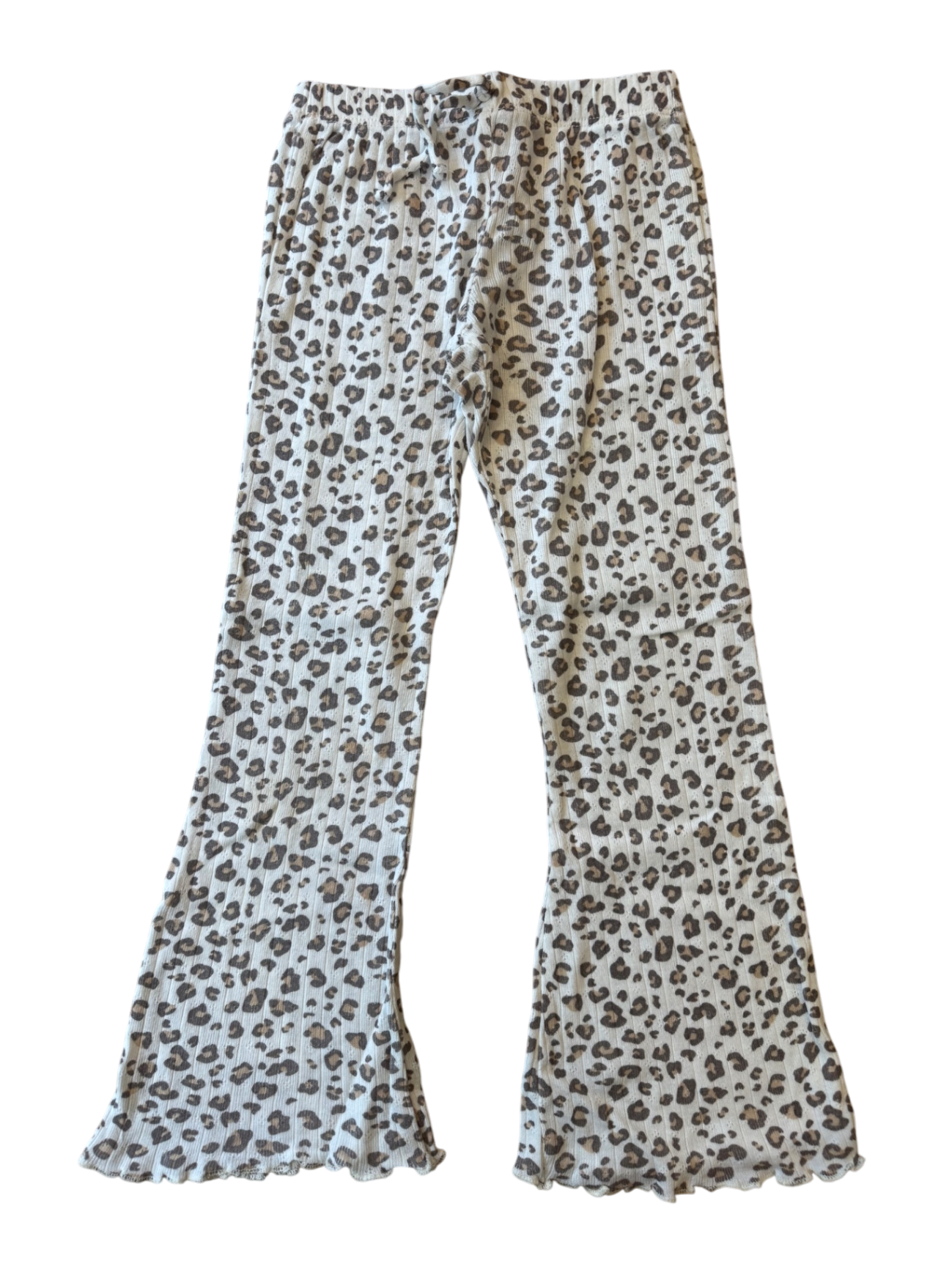 Leggins Beige mit Leopprint Gr.116 | ZARA