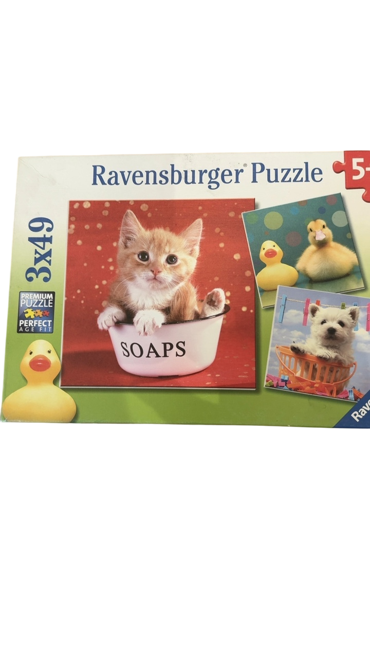 Puzzle Tierbabys 3*49 teile | Ravensburger
