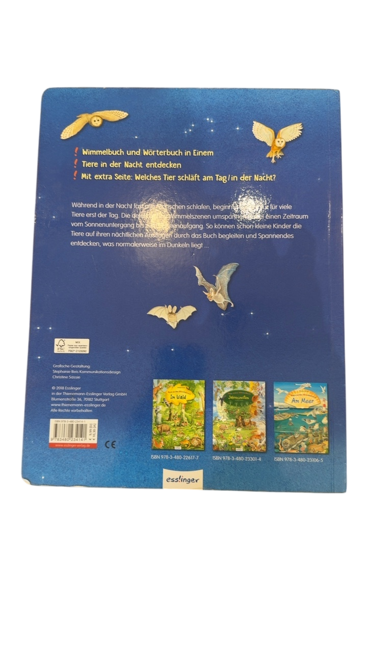 Buch "Tiere in der Nacht" | Esslinger