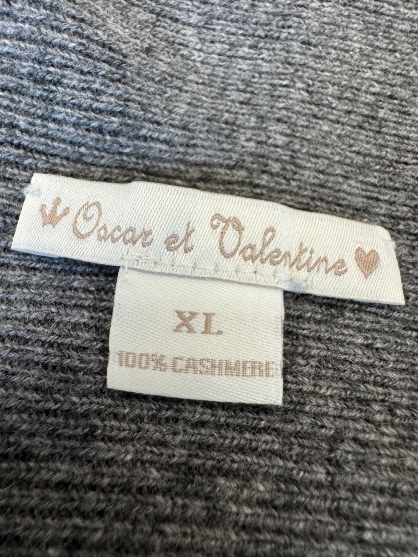 Mütze Balaklava Grau Gr.XL ( 8-10) | Oscar et Valentine
