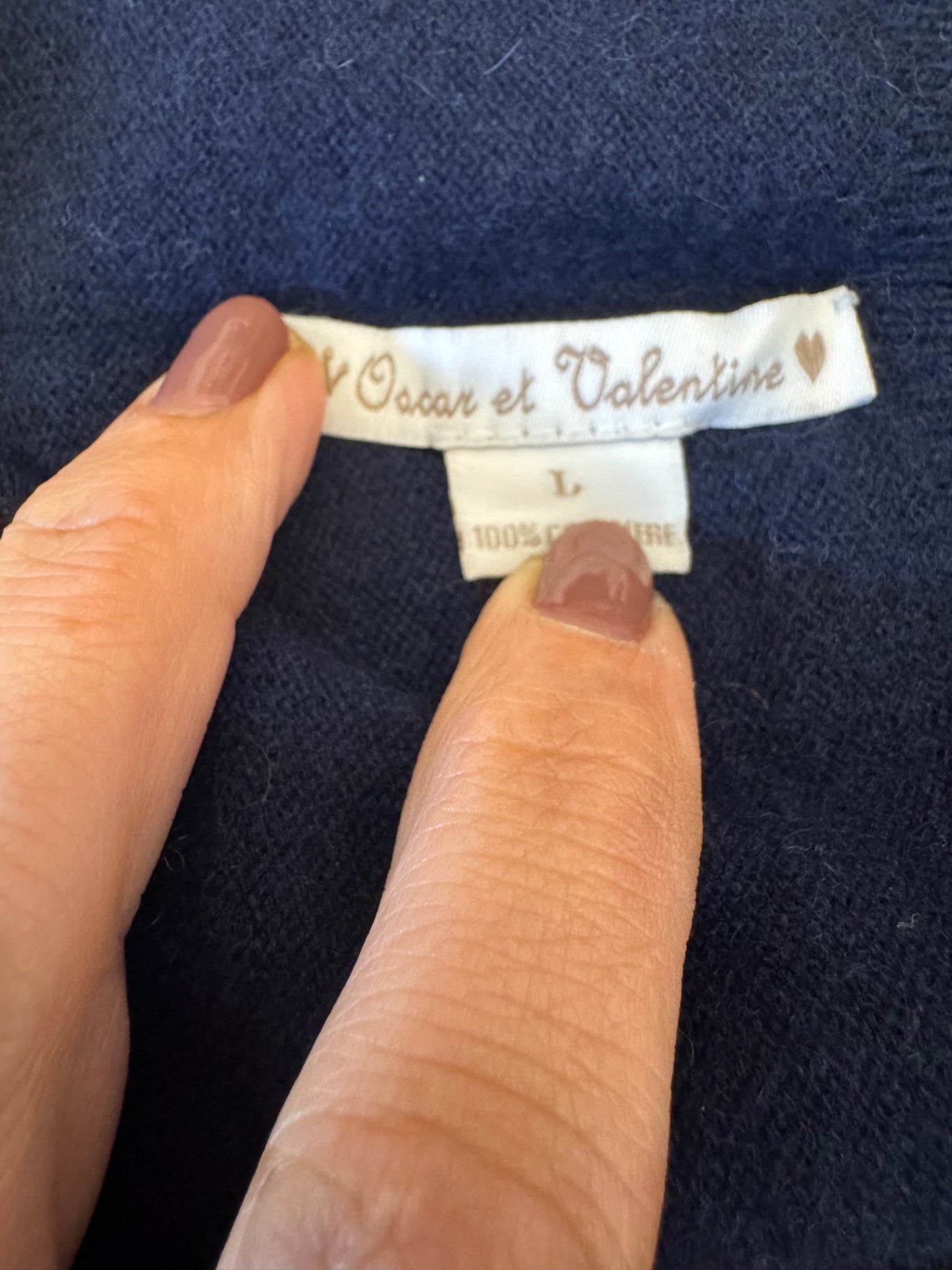 Mütze Balaklava Blau Gr.L (4-6) | Oscar et Valentine
