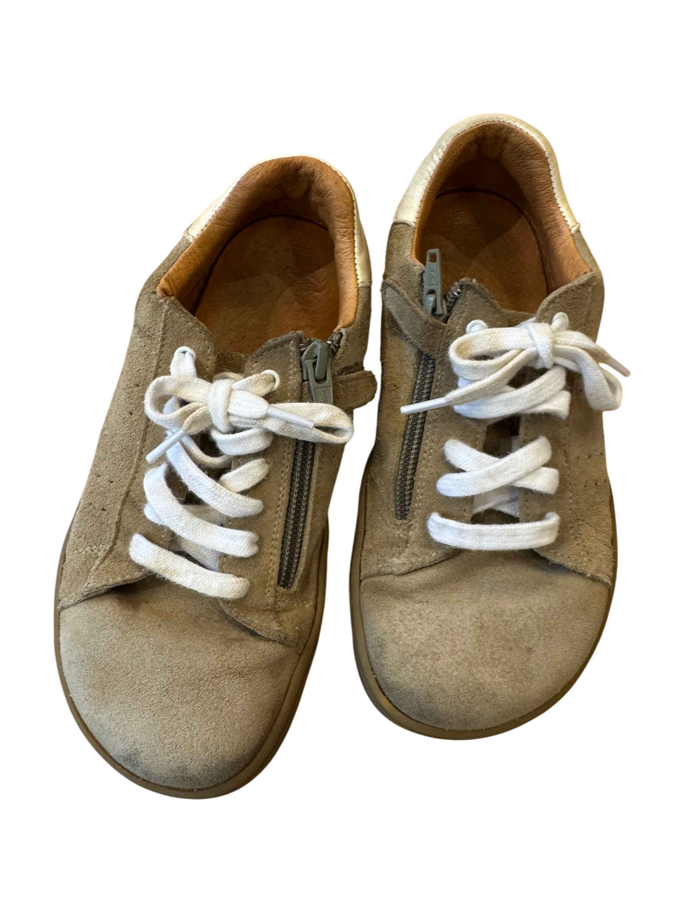 Barfußschuhe Wildleder Beige Gr.32 | Bisgaard