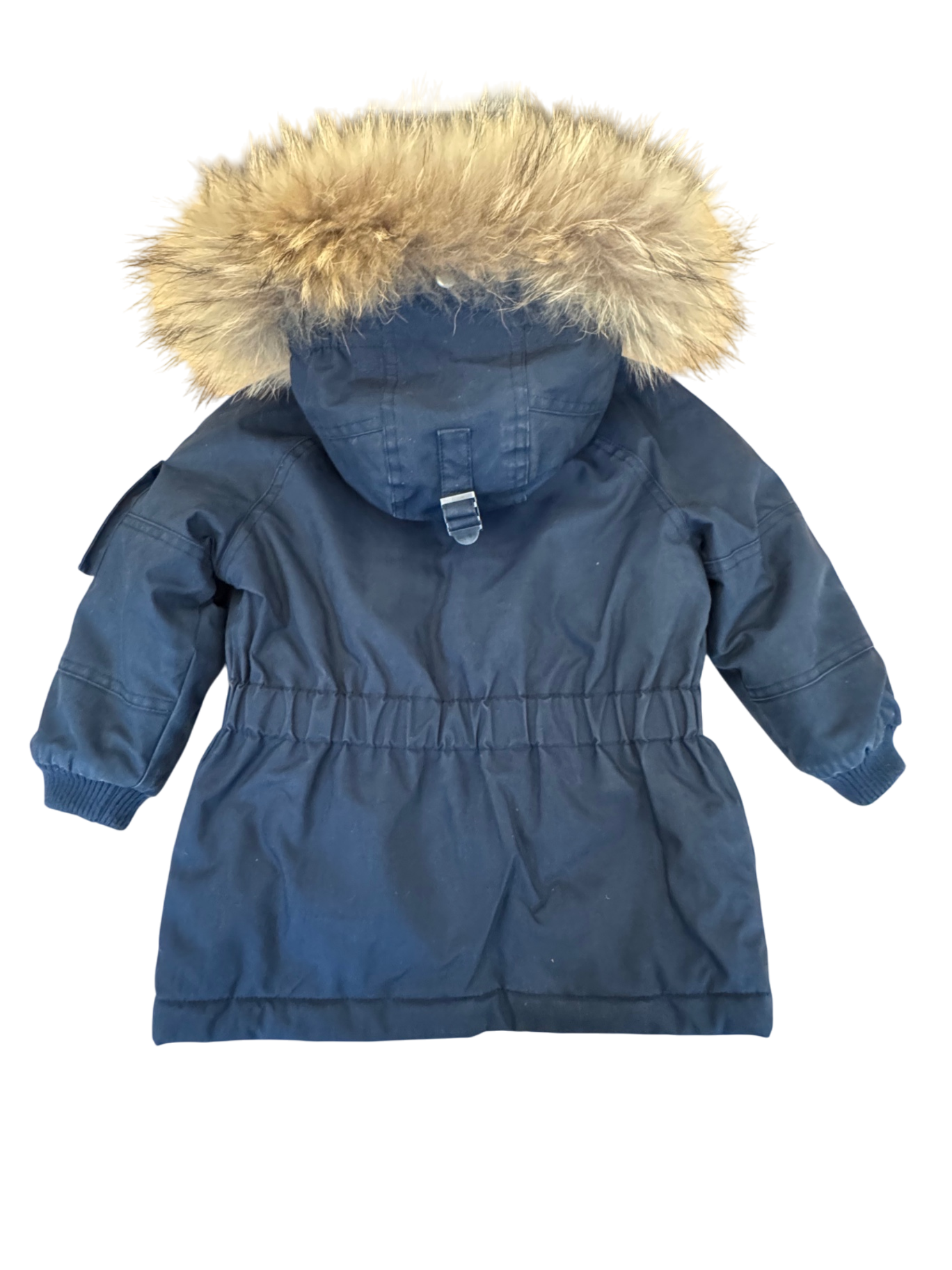 Winterjacke mit Kapuze Dunkelblau Gr. 92/98 | Bonpoint