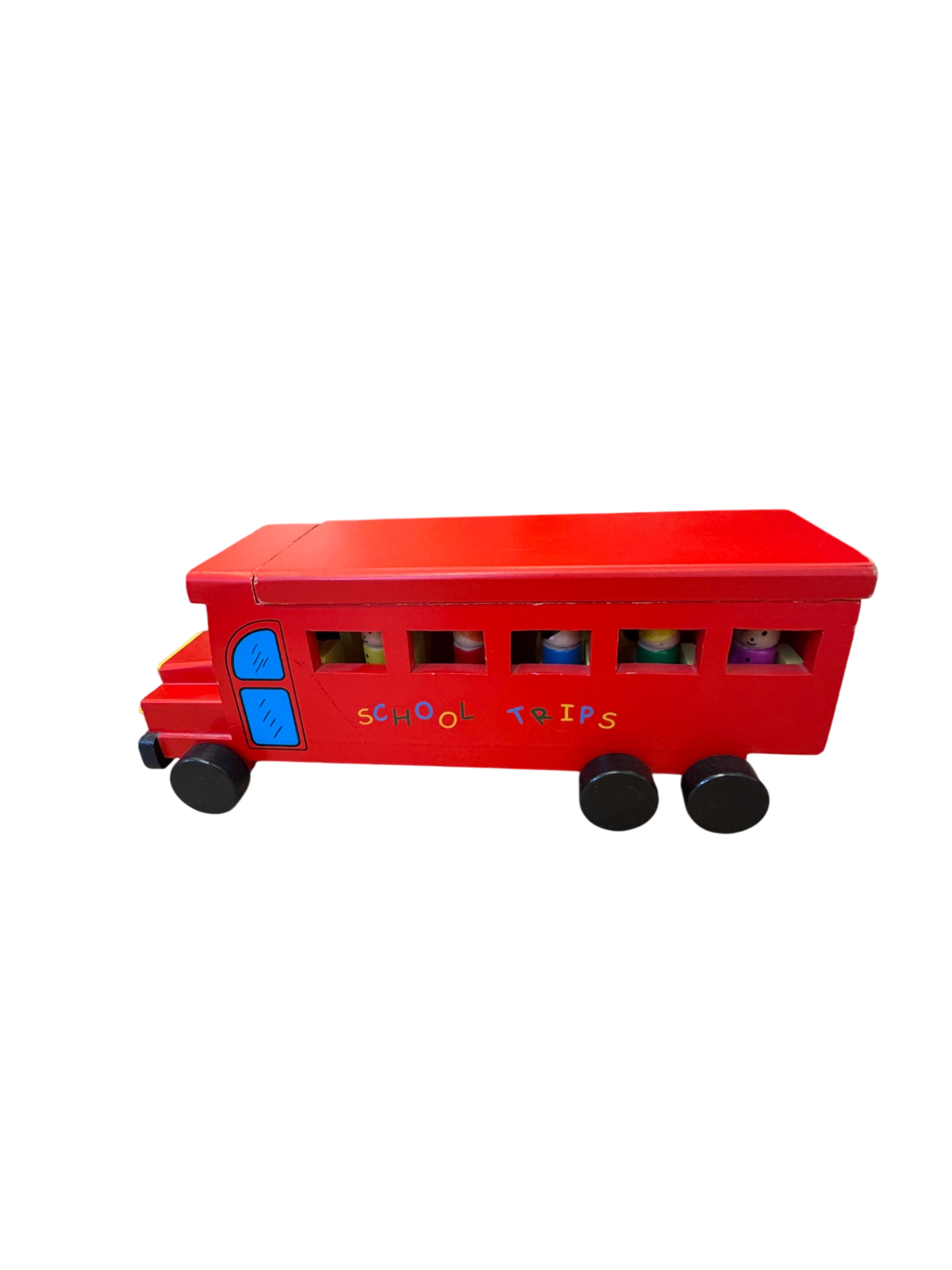 Schulbus 7535 aus Holz, von Oben bespielbar | small foot