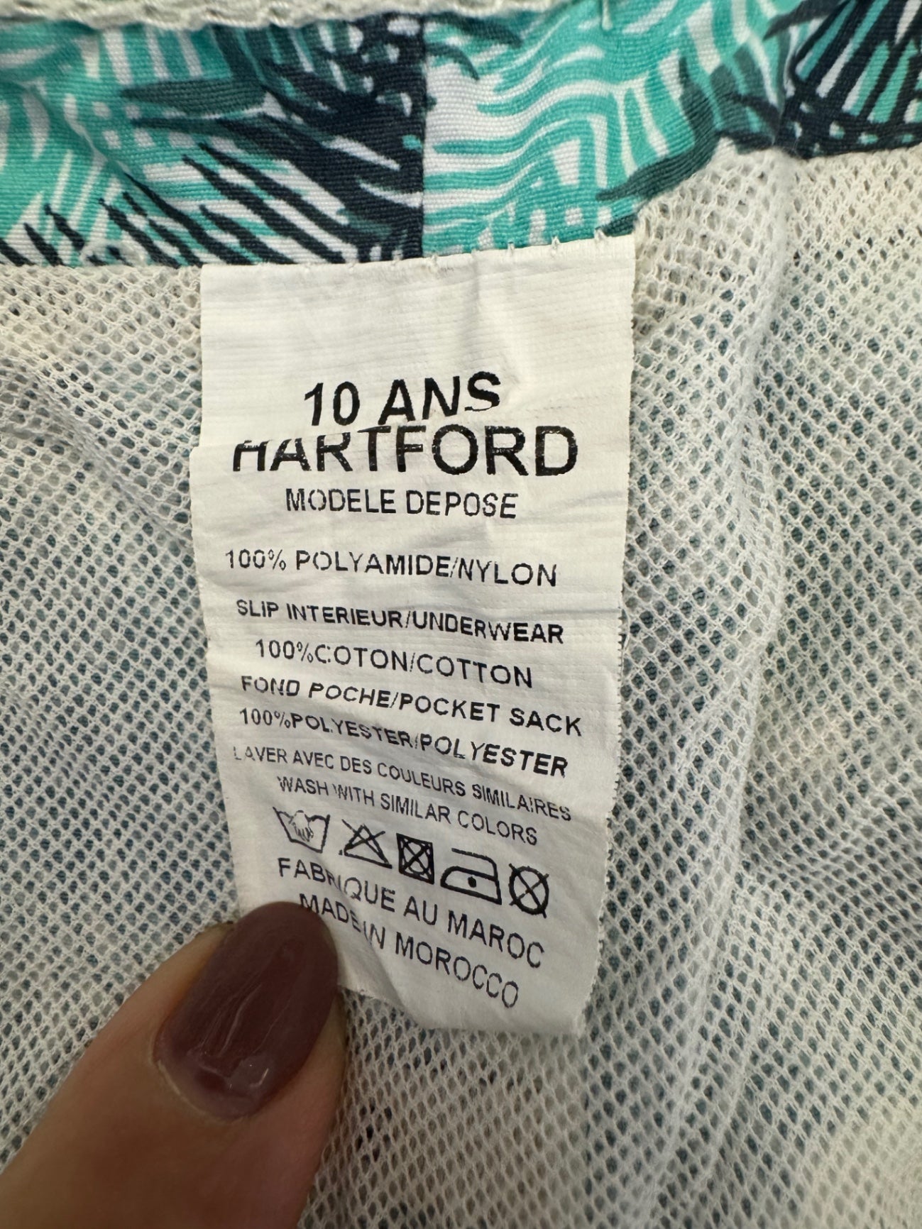 Badeshorts Multicolor Gr.10 | Hartfort
