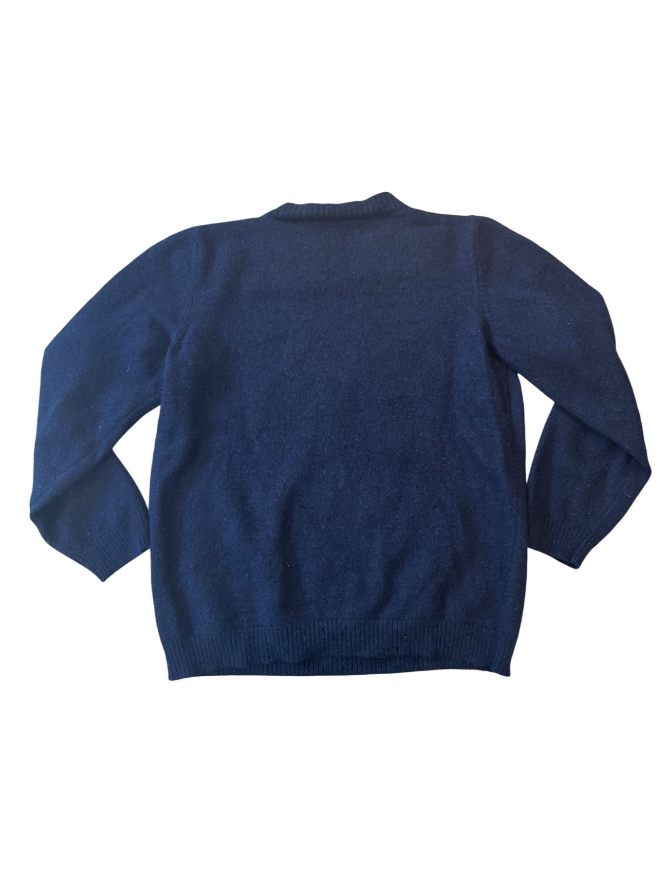 Pullover Dunkelblau mit Dino Merino-Kaschmir-Mix Gr.116 | Per te